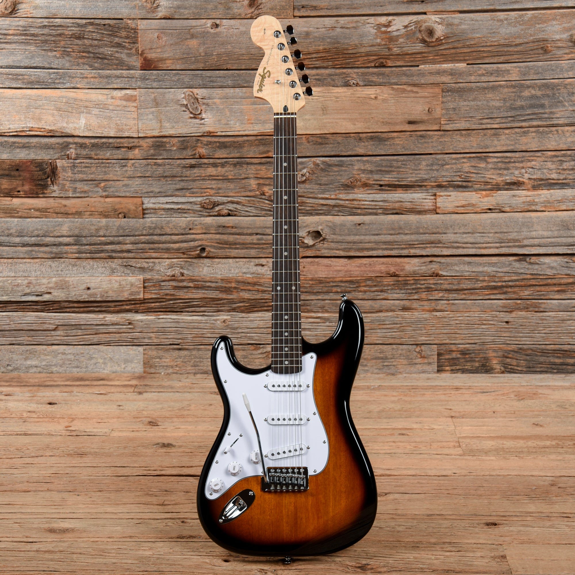 Squier Affinity Series Stratocaster Brown Sunburst 2020 LEFTY Electric Guitars / Solid Body