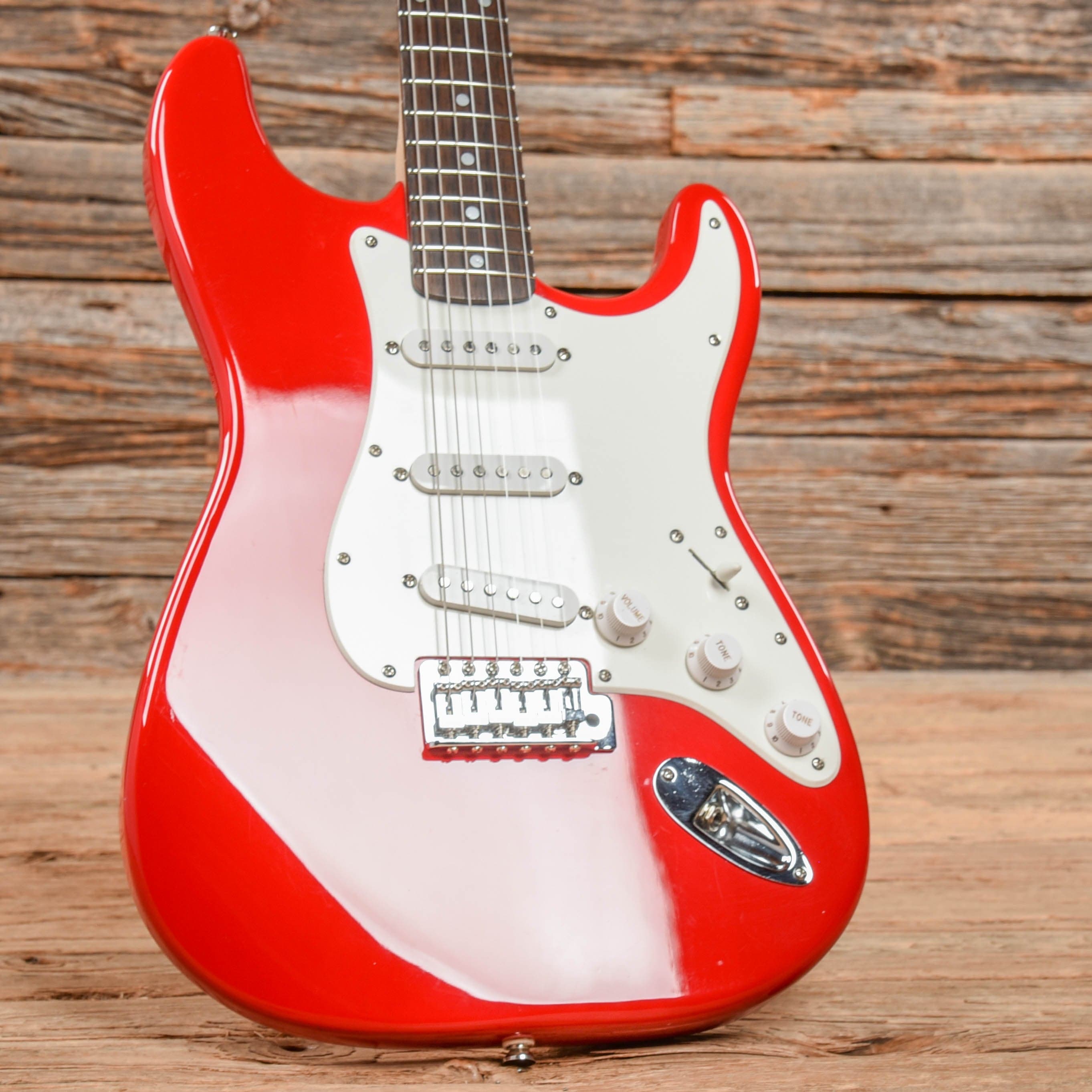 Squier Affinity Series Stratocaster Torino Red 2004 Electric Guitars / Solid Body