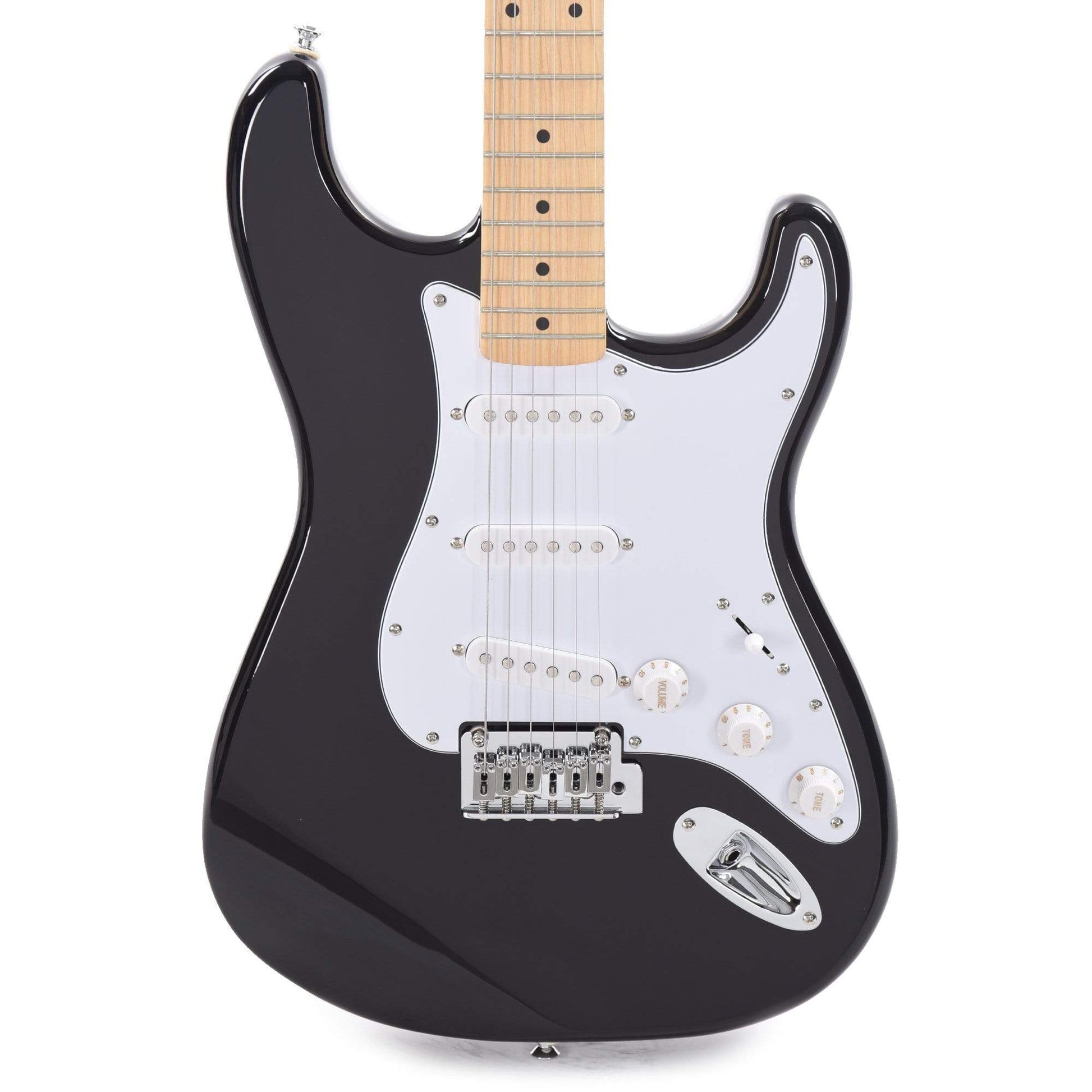 Squier Affinity Stratocaster Black Electric Guitars / Solid Body