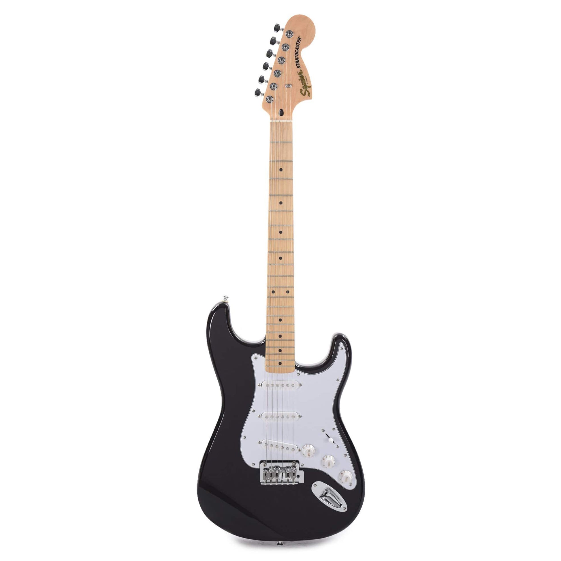 Squier Affinity Stratocaster Black Electric Guitars / Solid Body