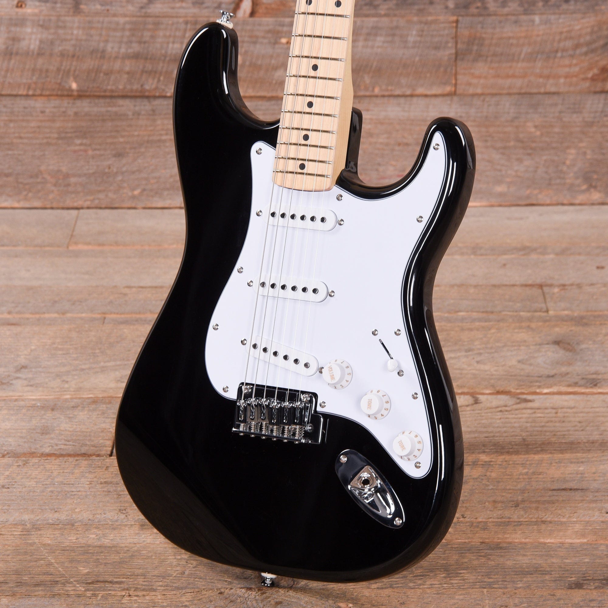 Squier Affinity Stratocaster Black Electric Guitars / Solid Body