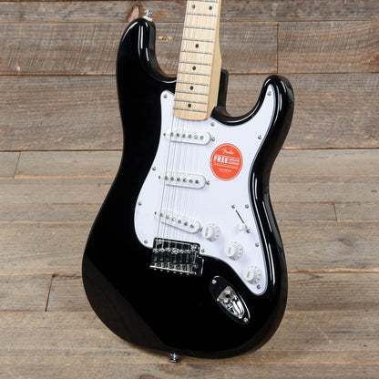 Squier Affinity Stratocaster Black Electric Guitars / Solid Body