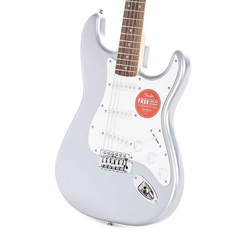 Squier Affinity Stratocaster Slick Silver – Chicago Music Exchange