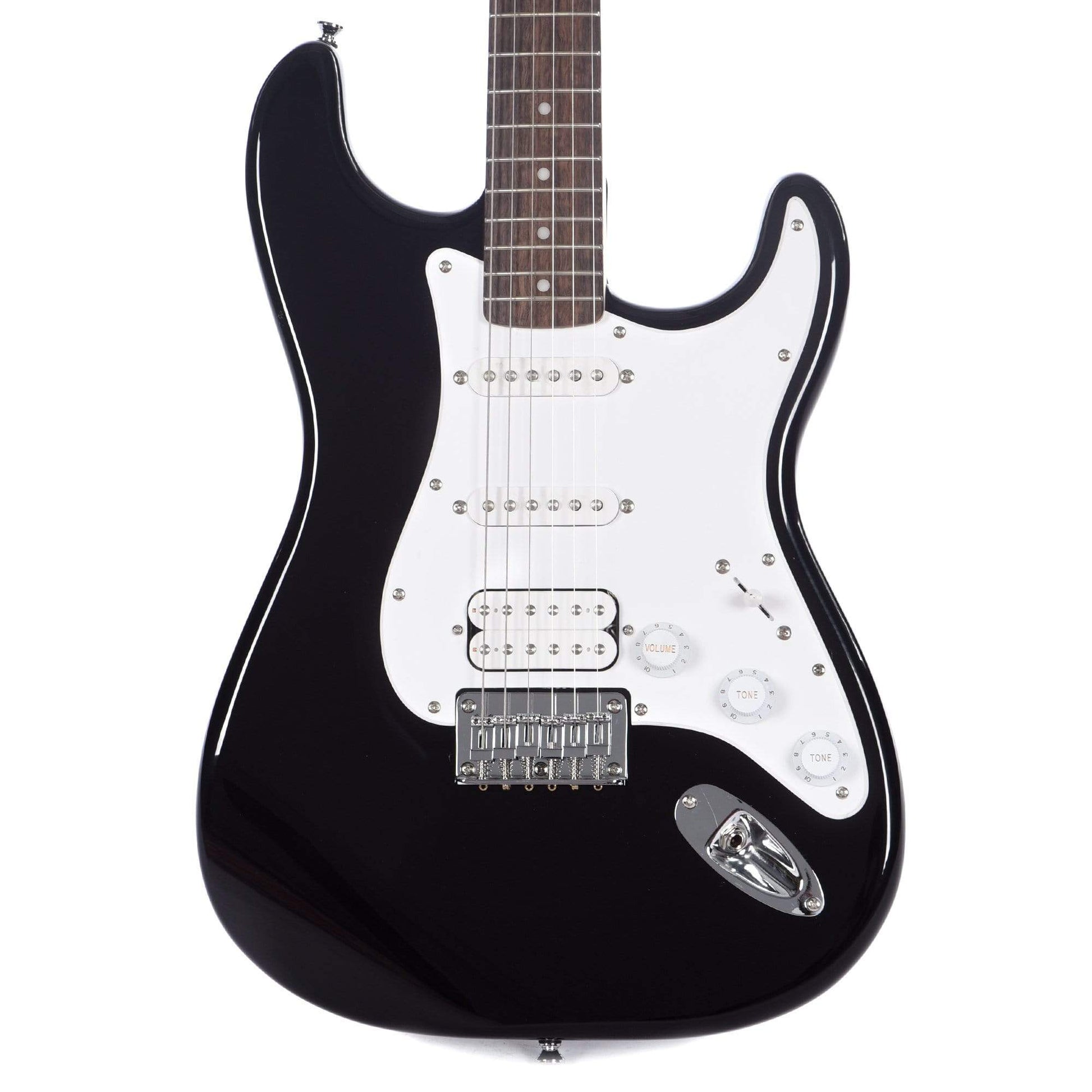 Squier Bullet Stratocaster Hardtail HSS Black Electric Guitars / Solid Body