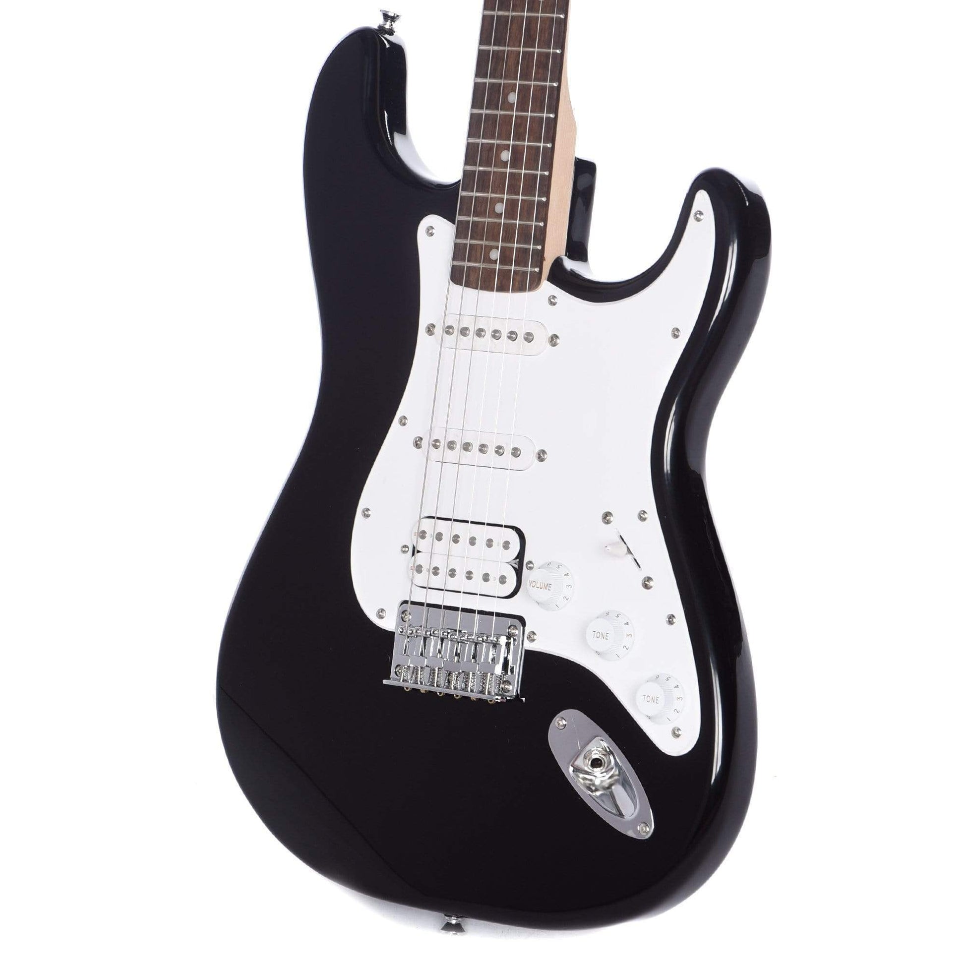 Squier Bullet Stratocaster Hardtail HSS Black Electric Guitars / Solid Body