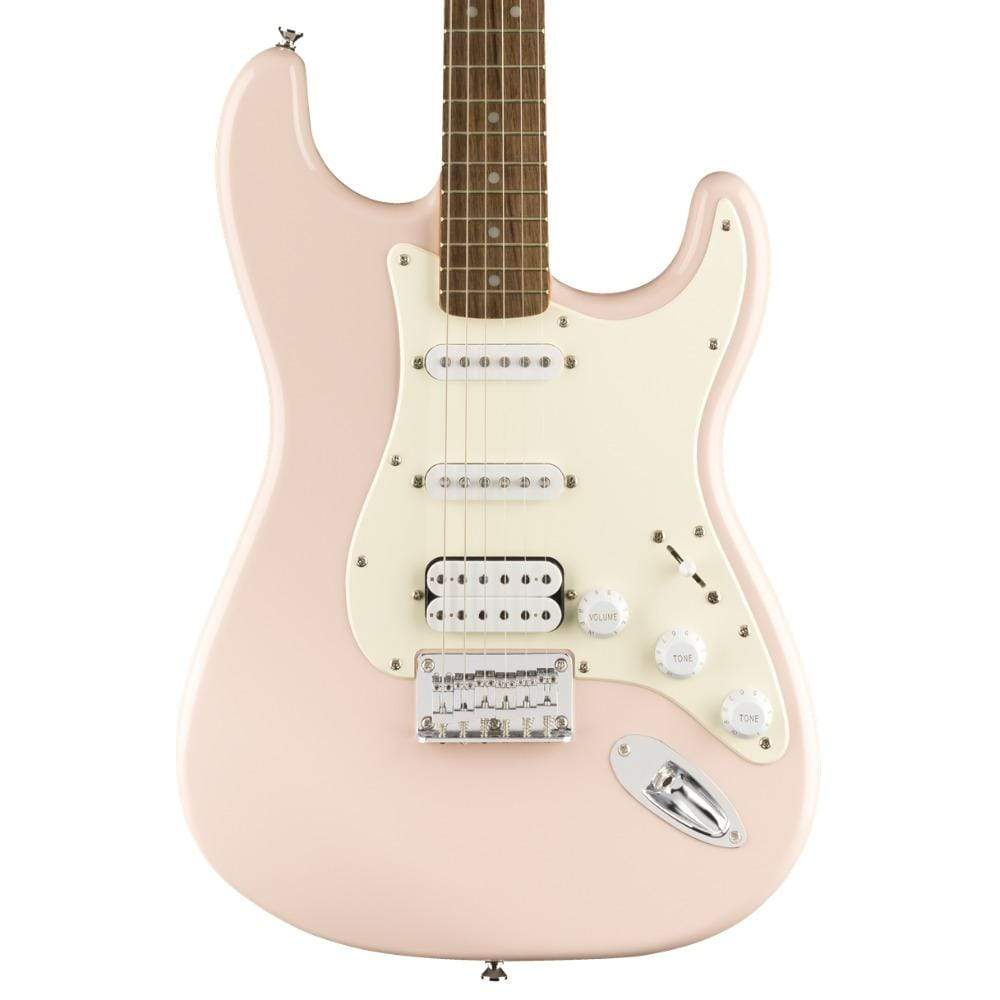 Squier Bullet Stratocaster HT HSS Shell Pink Electric Guitars / Solid Body