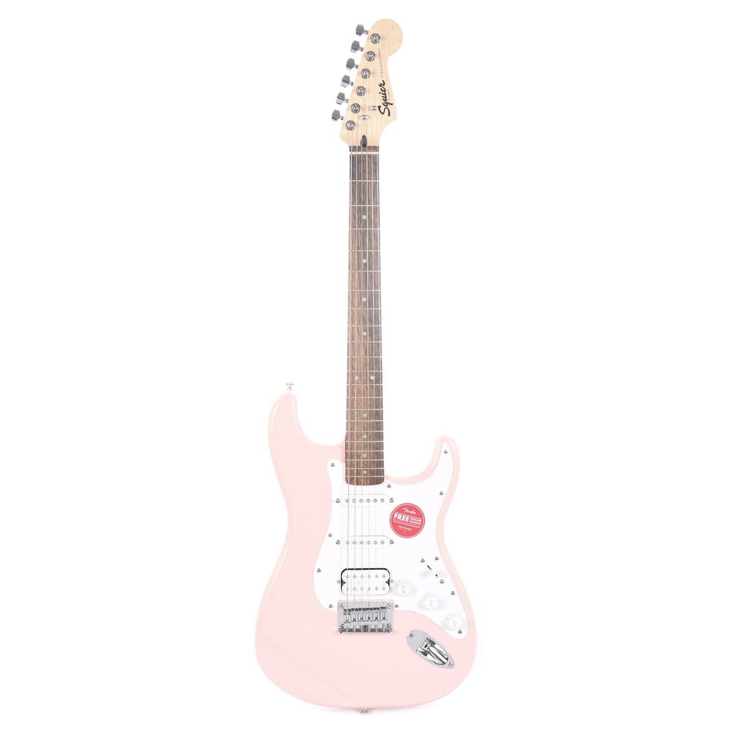 Squier Bullet Stratocaster HT HSS Shell Pink Electric Guitars / Solid Body