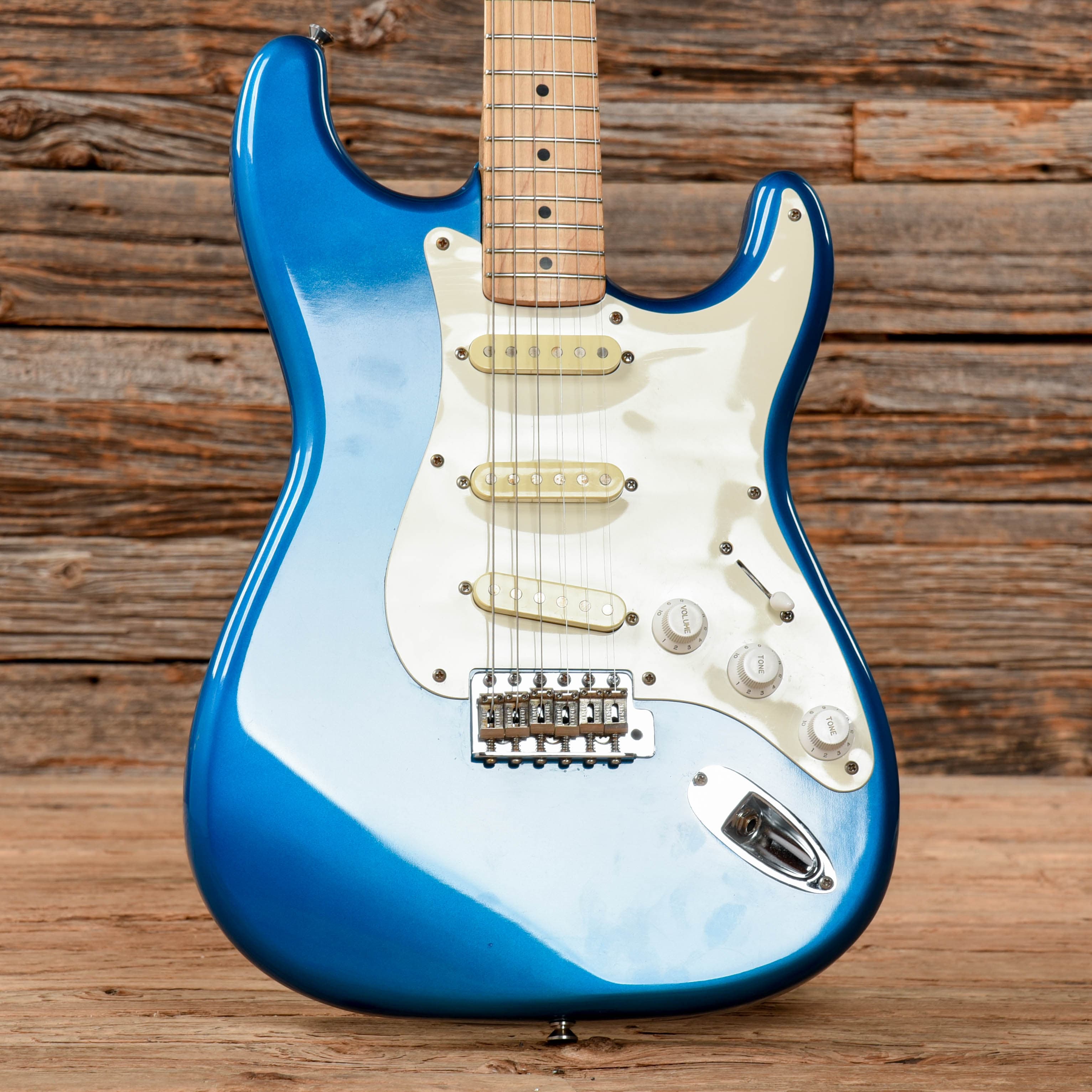 Squier by Fender Stratocaster Metallic Blue Electric Guitars / Solid Body