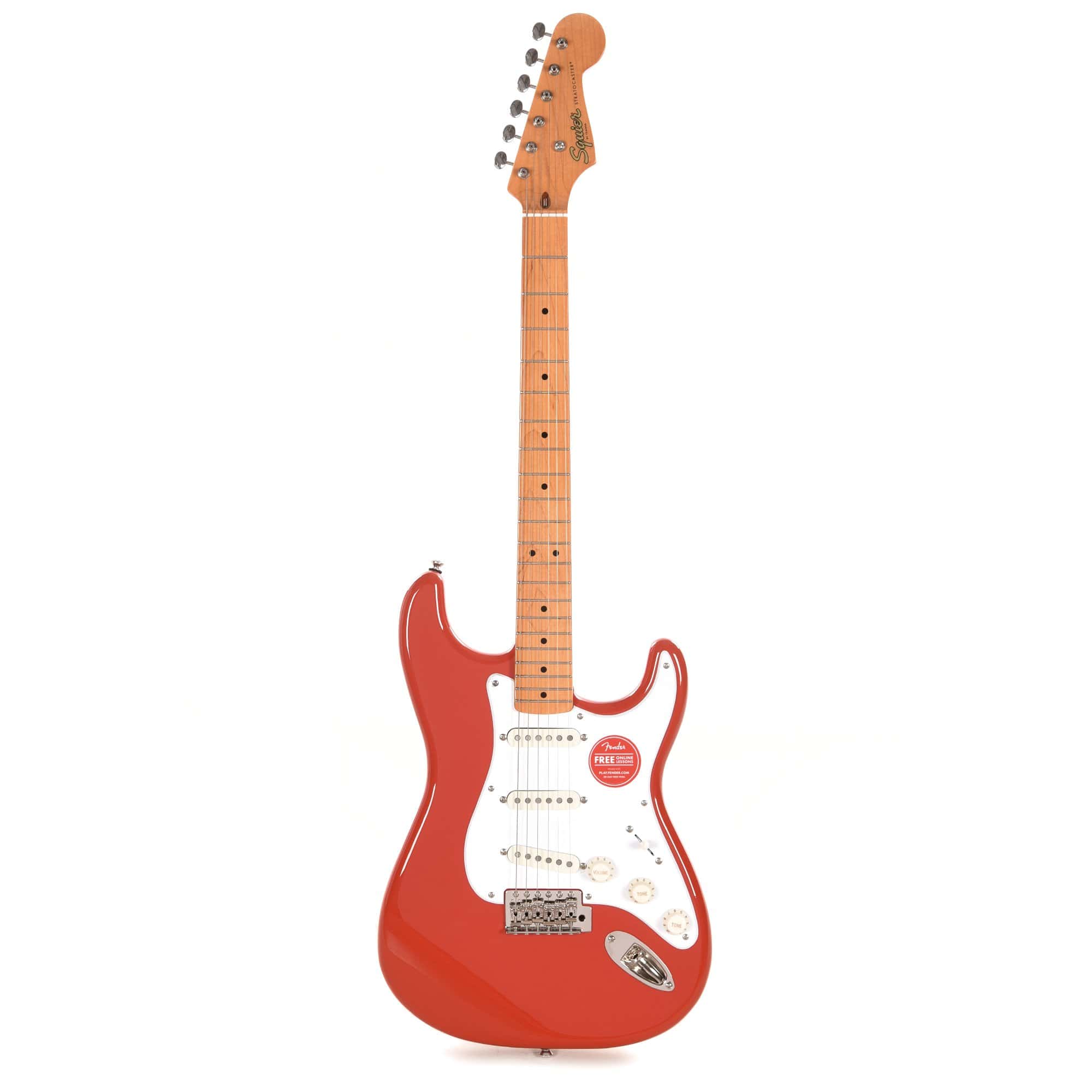 Squier Classic Vibe '50s Stratocaster Fiesta Red – Chicago Music Exchange