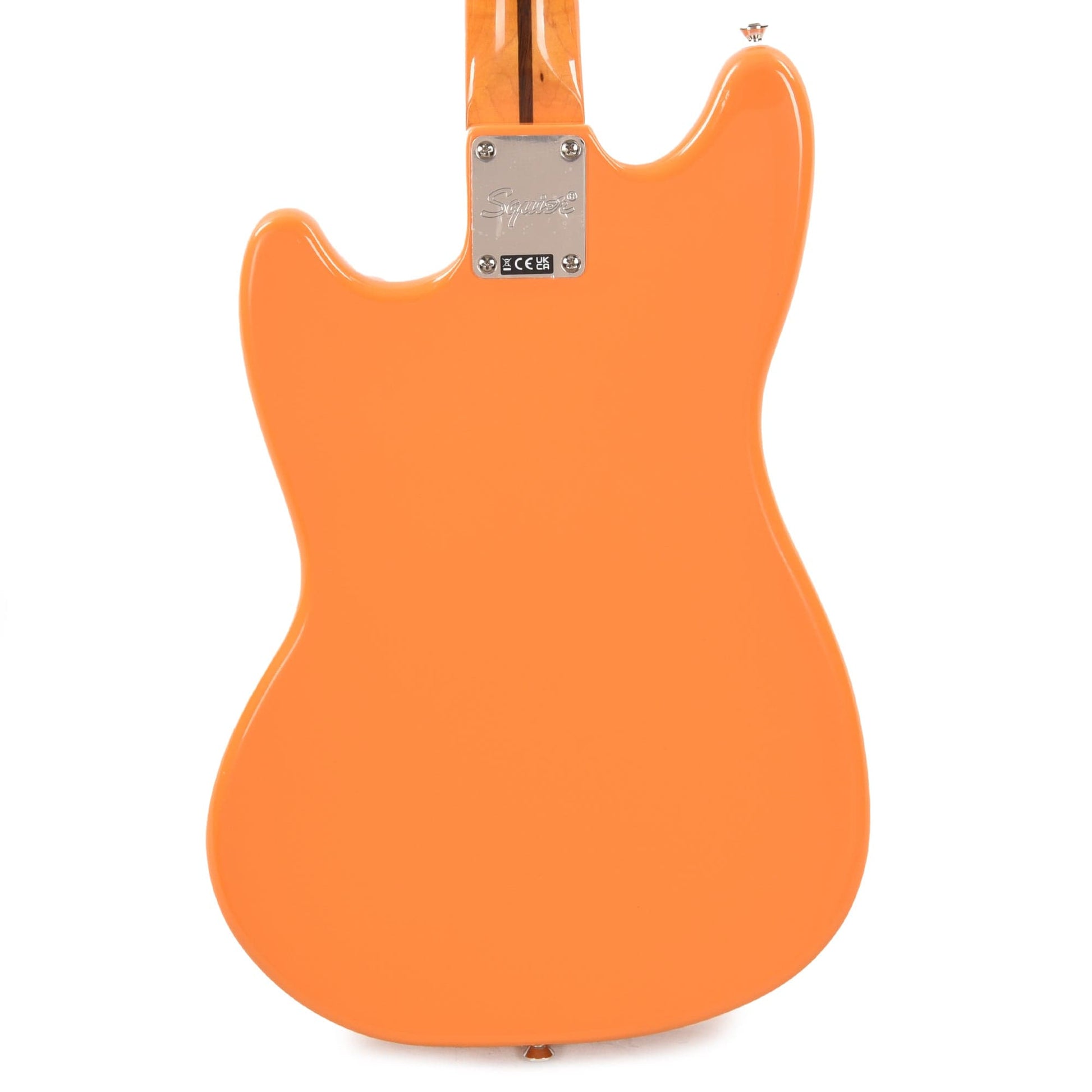 Squier Classic Vibe '60s Competition Mustang Capri Orange w/Dakota Red Stripe Electric Guitars / Solid Body