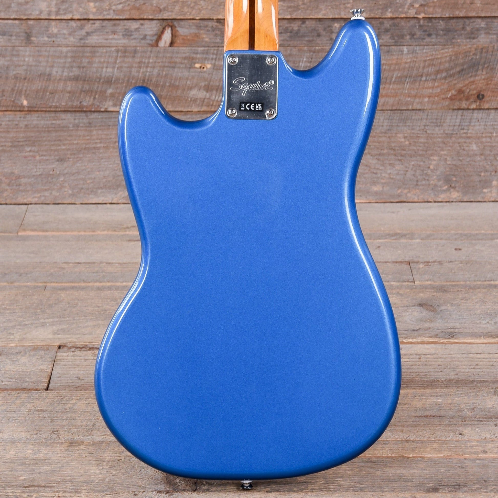 Squier Classic Vibe '60s Competition Mustang Lake Placid Blue w/Olympic White Stripes Electric Guitars / Solid Body