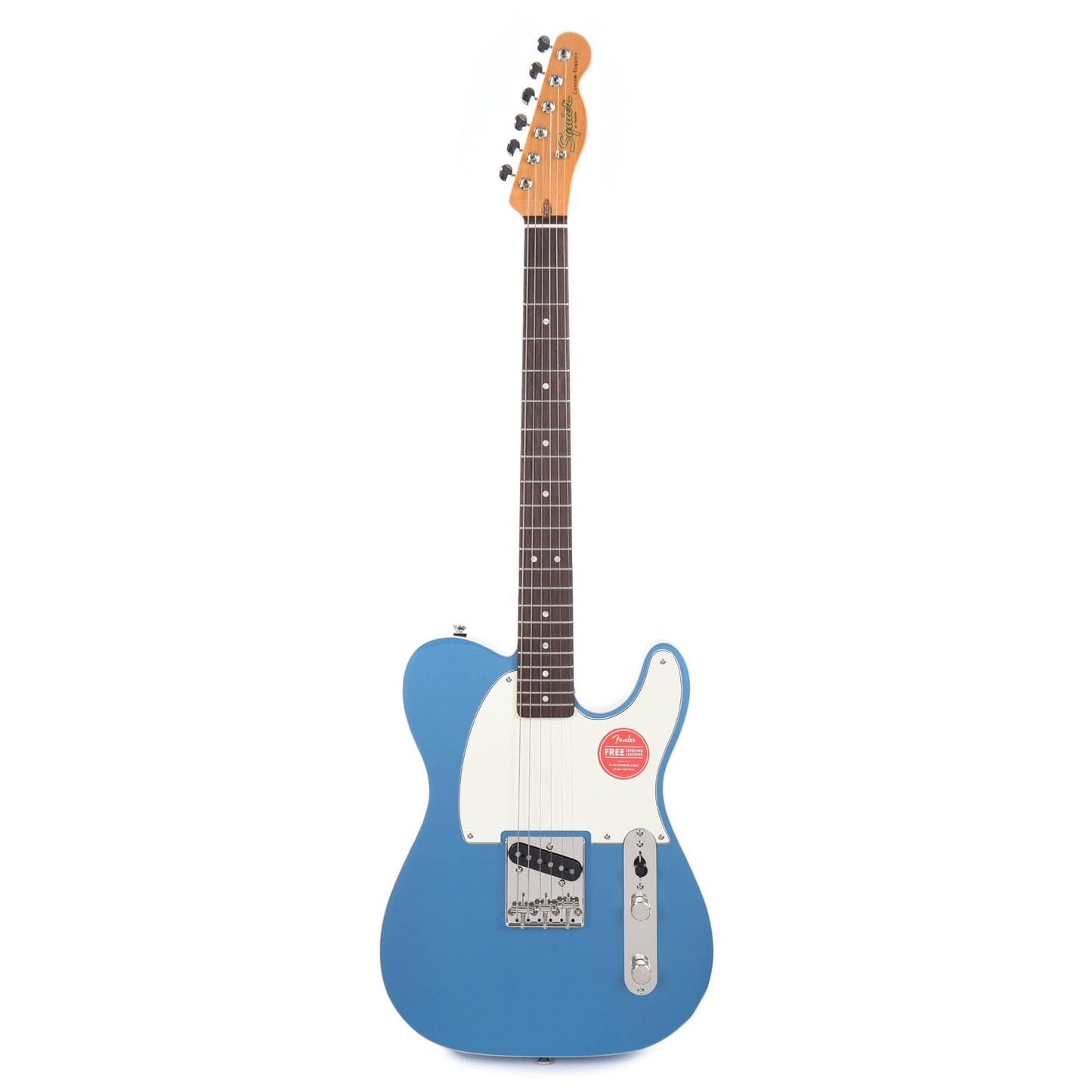 Squier Classic Vibe '60s Custom Esquire Lake Placid Blue w/3-Ply Parchment Pickguard Electric Guitars / Solid Body