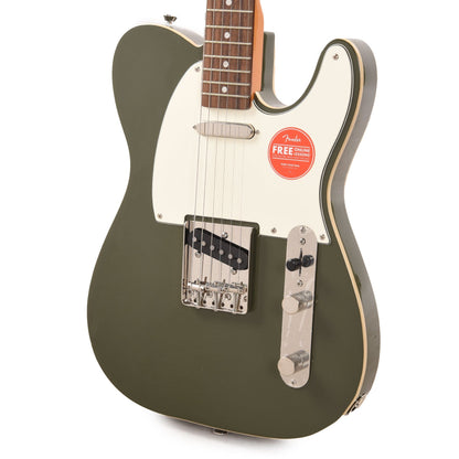 Squier Classic Vibe '60s Custom Telecaster Olive Electric Guitars / Solid Body