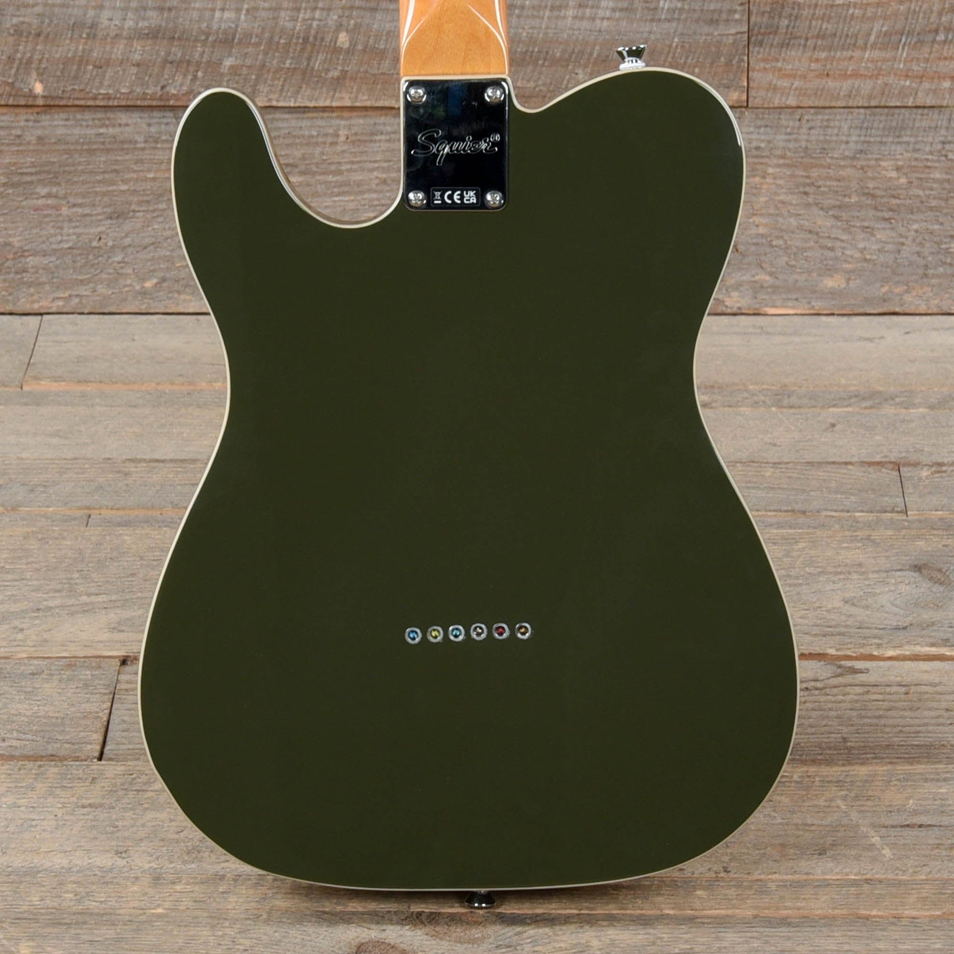 Squier Classic Vibe '60s Custom Telecaster Olive Electric Guitars / Solid Body