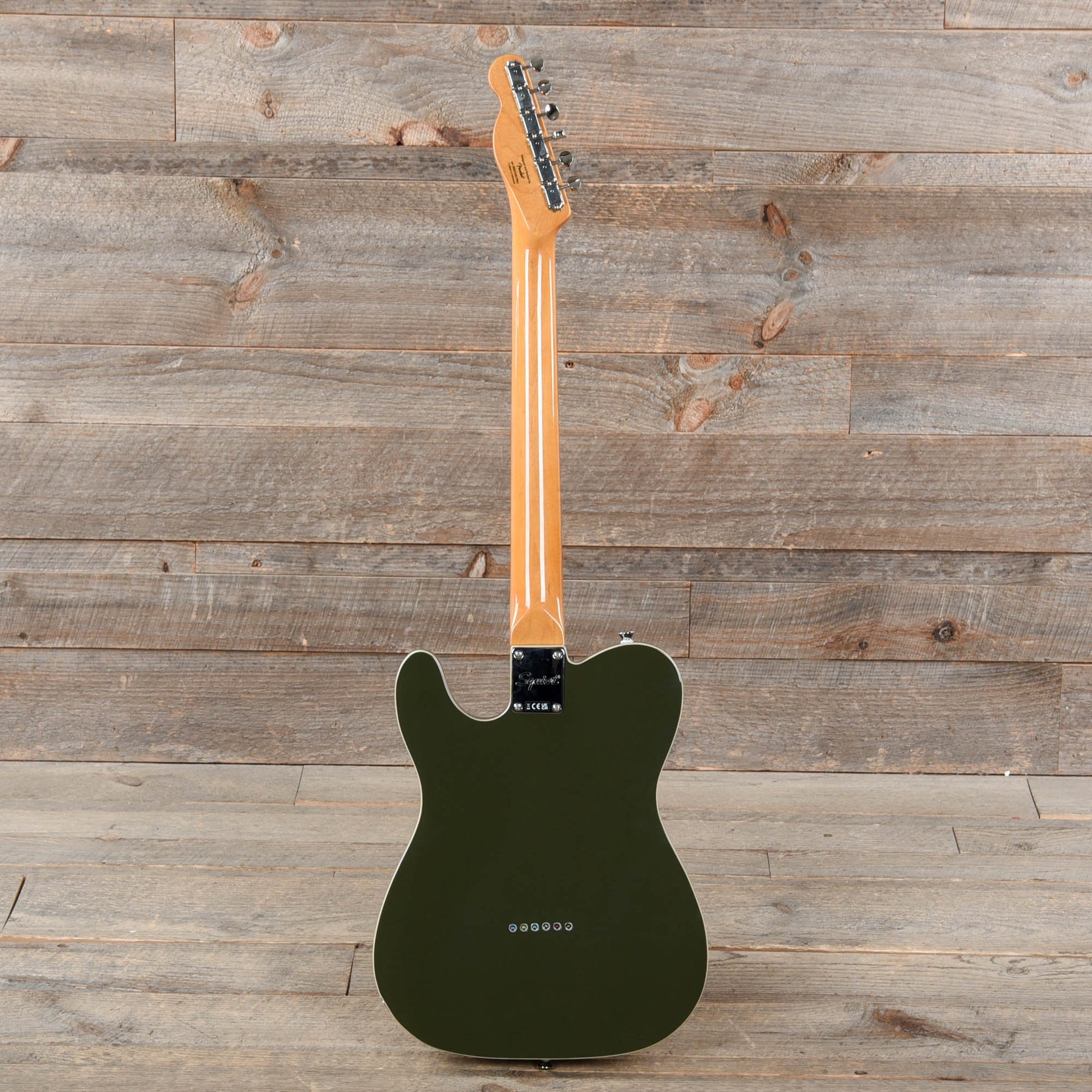 Squier Classic Vibe '60s Custom Telecaster Olive Electric Guitars / Solid Body