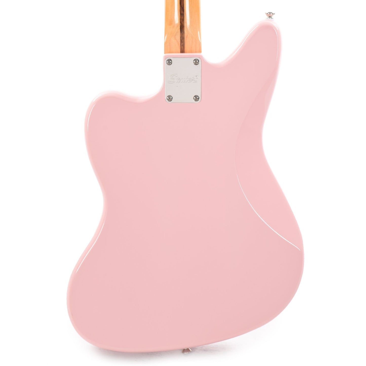 Squier Classic Vibe '60s Jaguar Shell Pink w/Matching Headcap & 3-Ply Mint Pickguard Electric Guitars / Solid Body