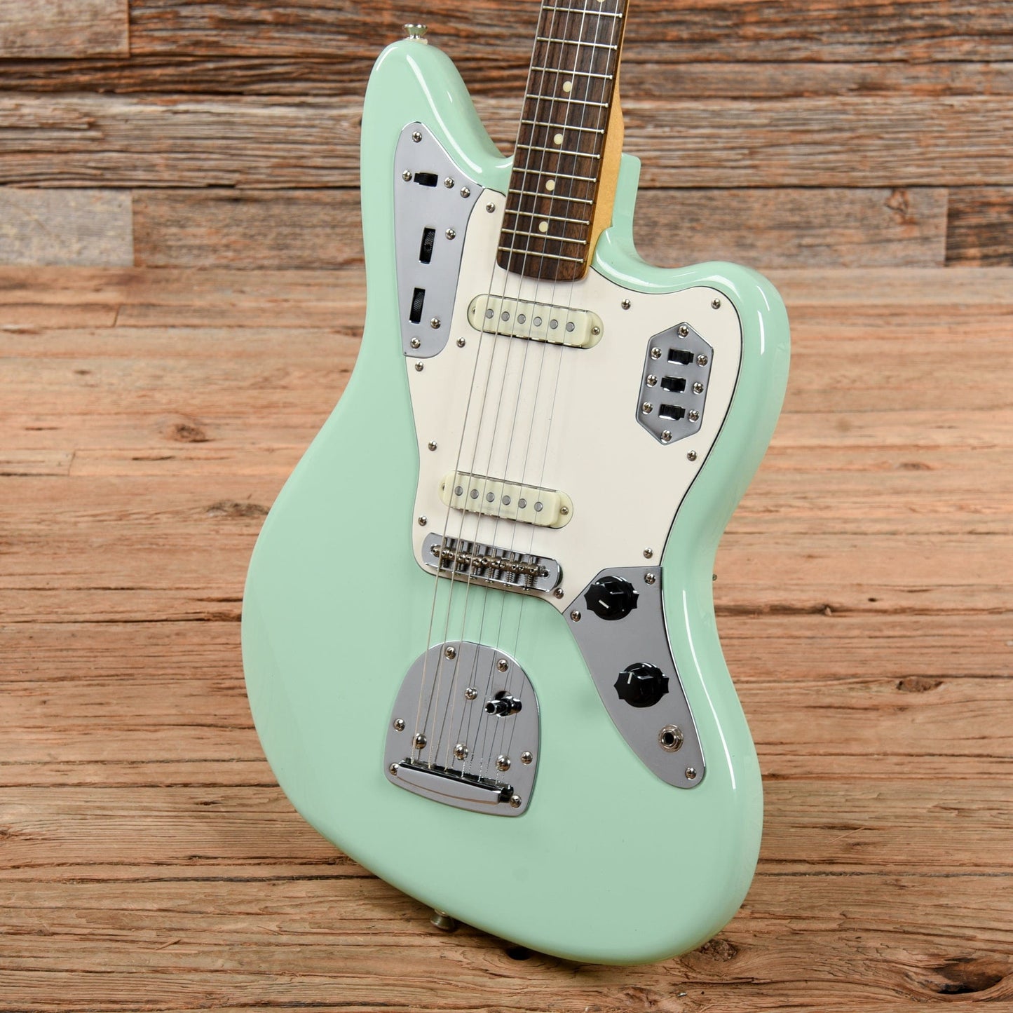 Squier Classic Vibe '60s Jaguar Surf Green 2015 Electric Guitars / Solid Body