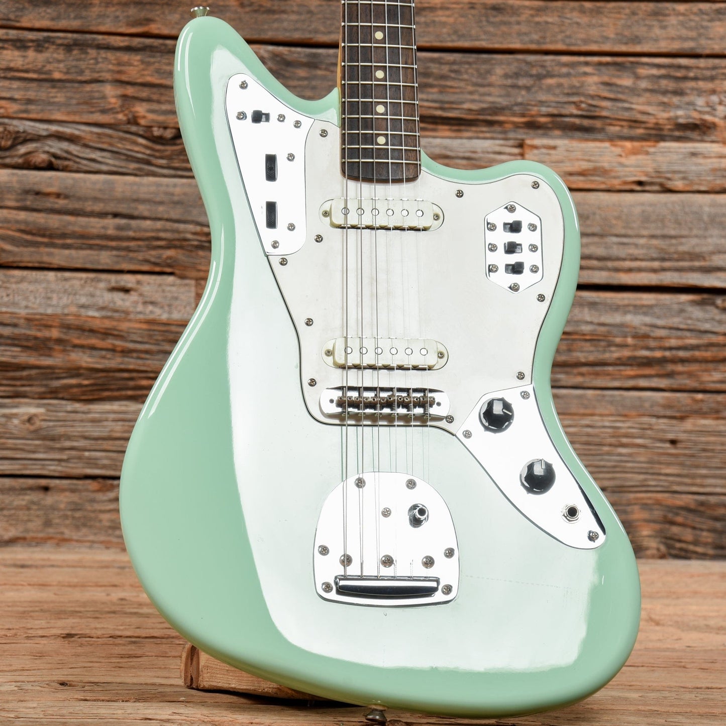 Squier Classic Vibe '60s Jaguar Surf Green 2015 Electric Guitars / Solid Body