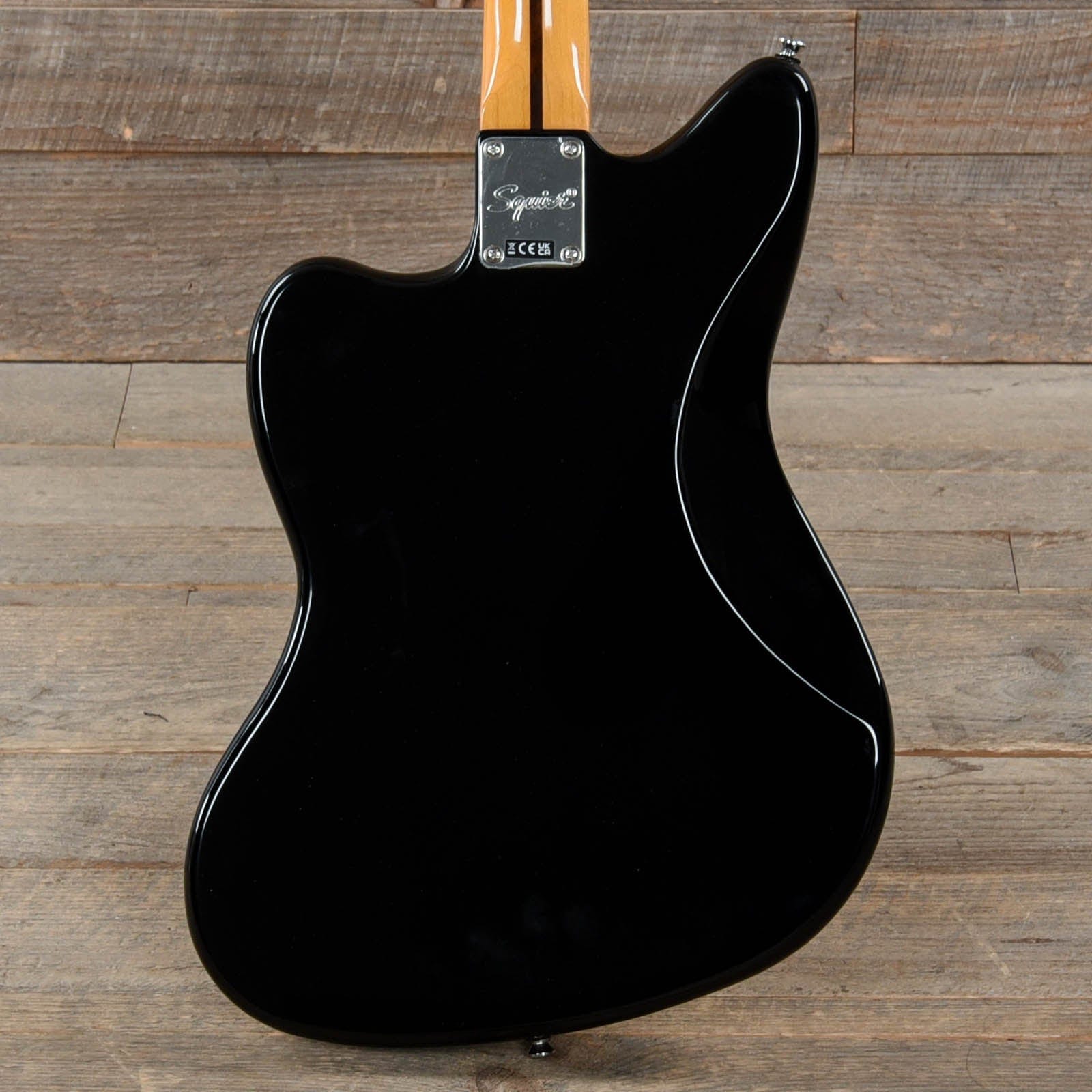 Squier Classic Vibe '60s Jazzmaster Black w/Gold Anodized Pickguard Electric Guitars / Solid Body