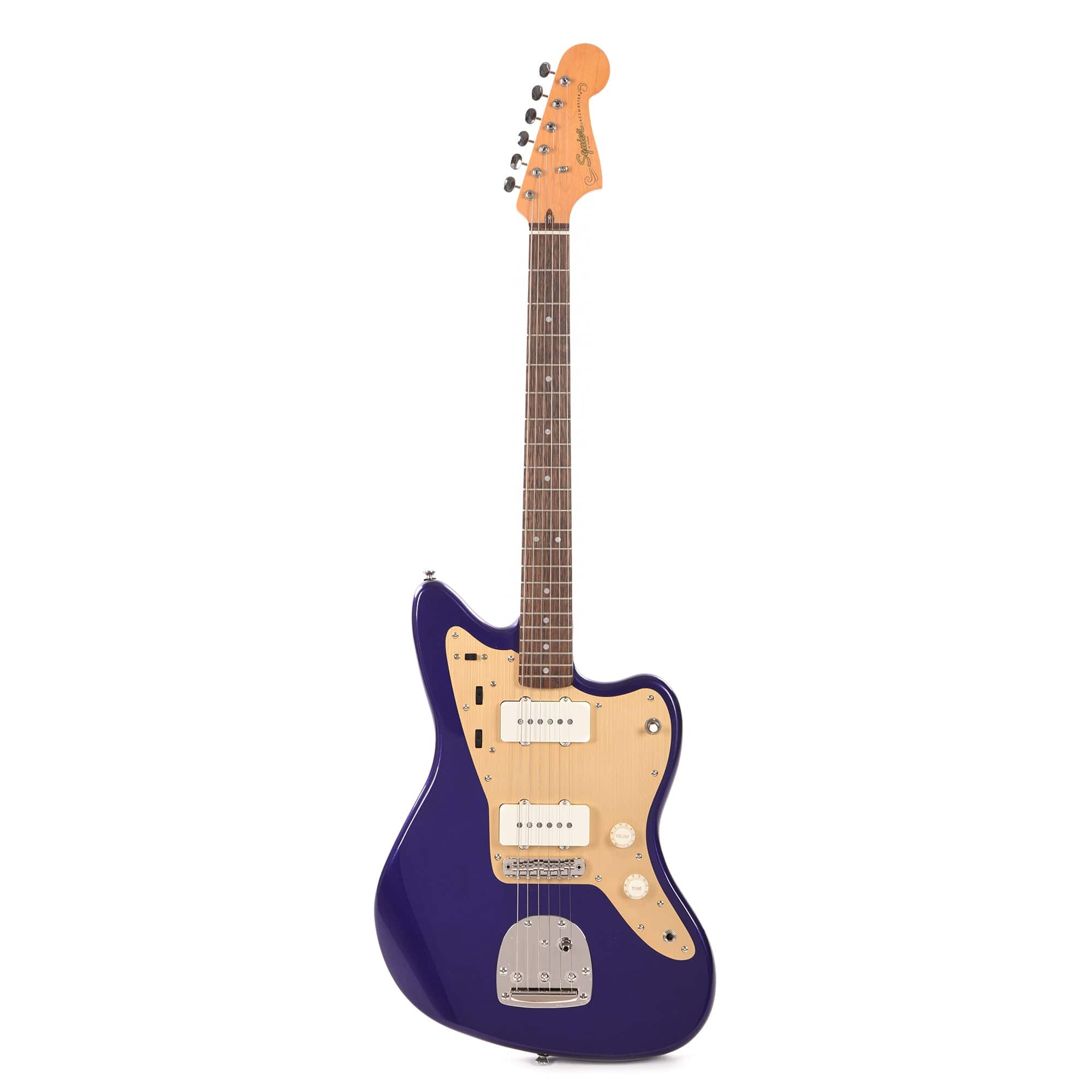 Squier Classic Vibe '60s Jazzmaster Purple Metallic w/Anodized Gold Pickguard Electric Guitars / Solid Body