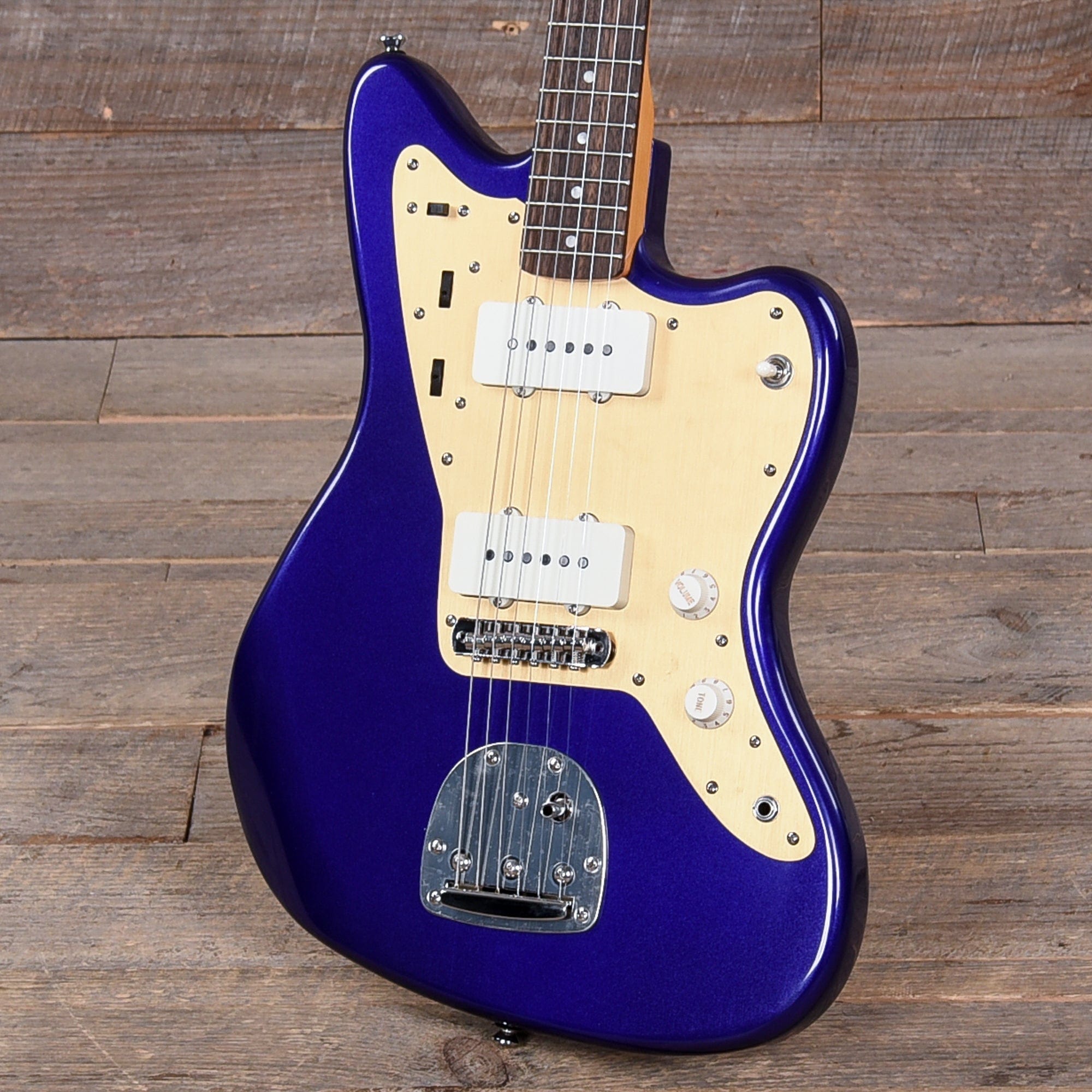 Squier Classic Vibe '60s Jazzmaster Purple Metallic w/Anodized Gold Pickguard Electric Guitars / Solid Body