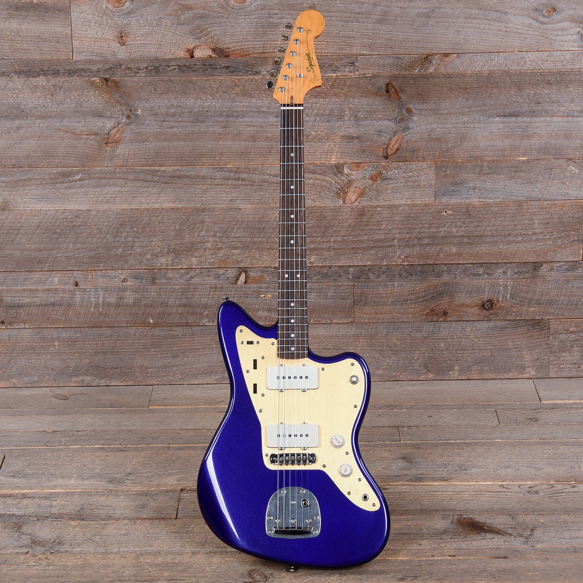 Squier Classic Vibe '60s Jazzmaster Purple Metallic w/Anodized Gold Pickguard Electric Guitars / Solid Body