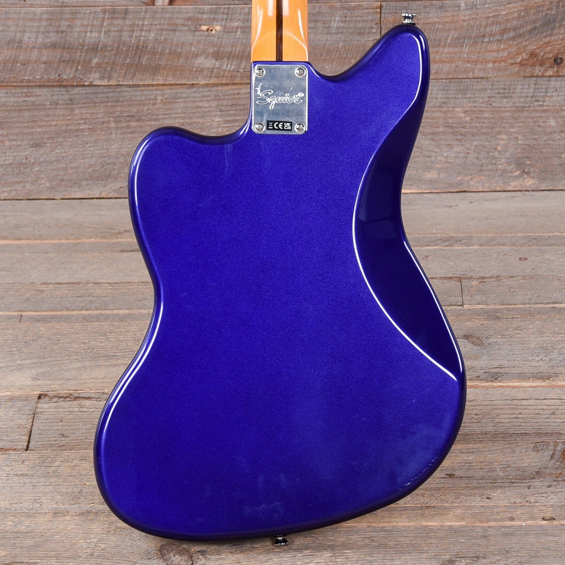 Squier Classic Vibe '60s Jazzmaster Purple Metallic w/Anodized Gold Pickguard Electric Guitars / Solid Body