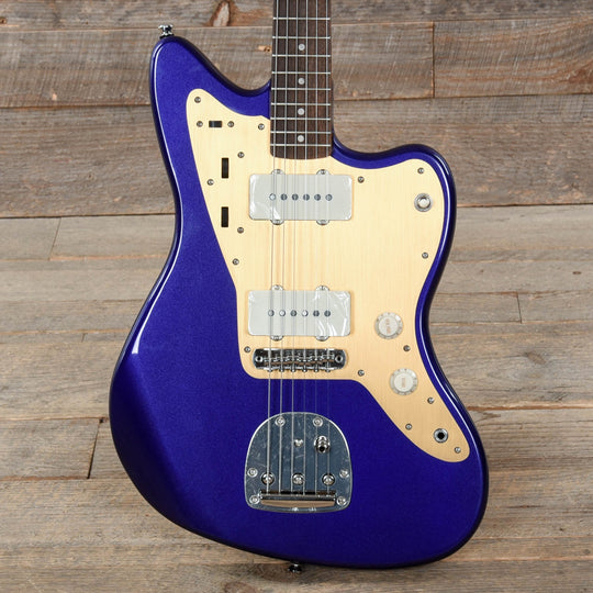 Squier Classic Vibe '60s Jazzmaster Purple Metallic w/Anodized Gold Pickguard Electric Guitars / Solid Body