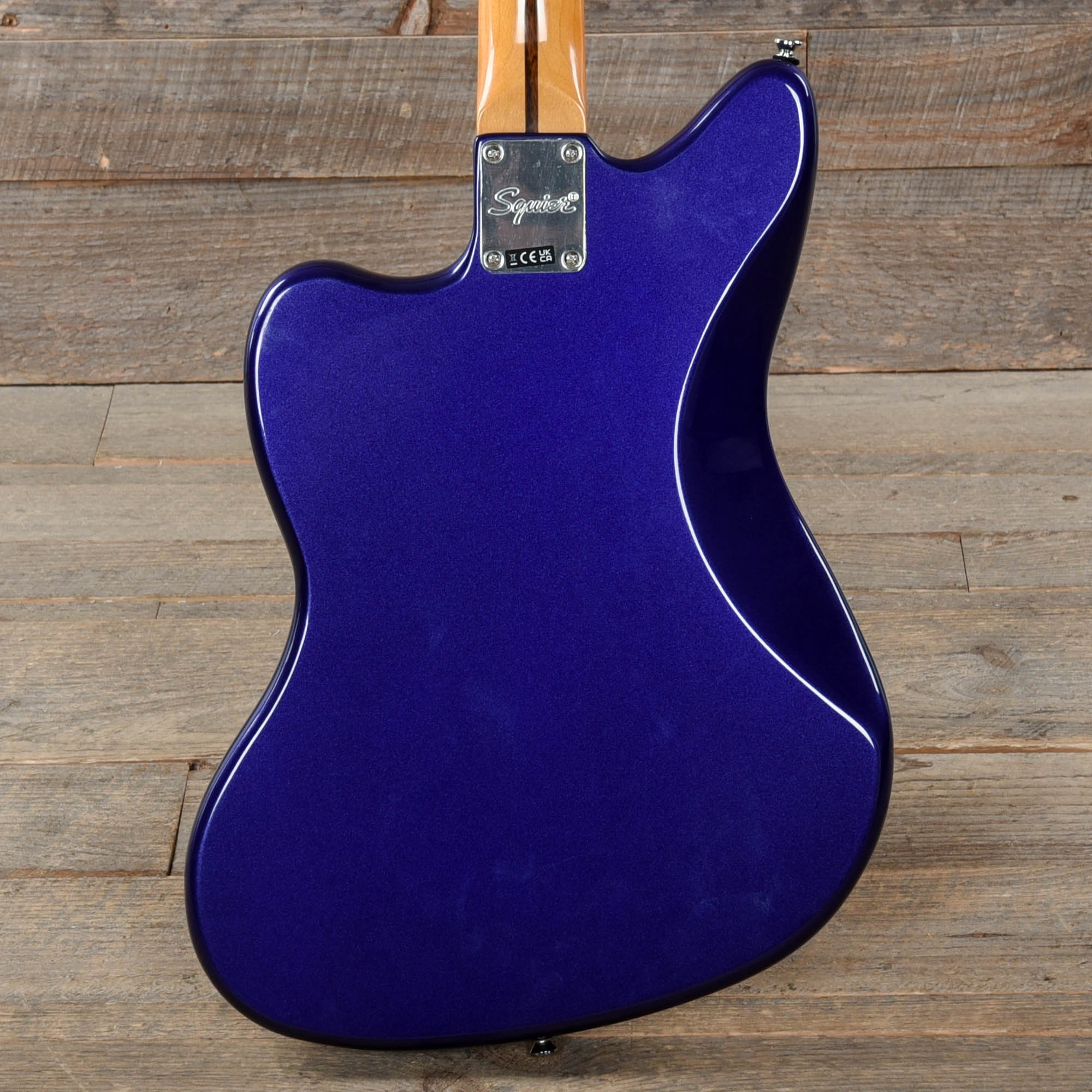 Squier Classic Vibe '60s Jazzmaster Purple Metallic w/Anodized Gold Pickguard Electric Guitars / Solid Body