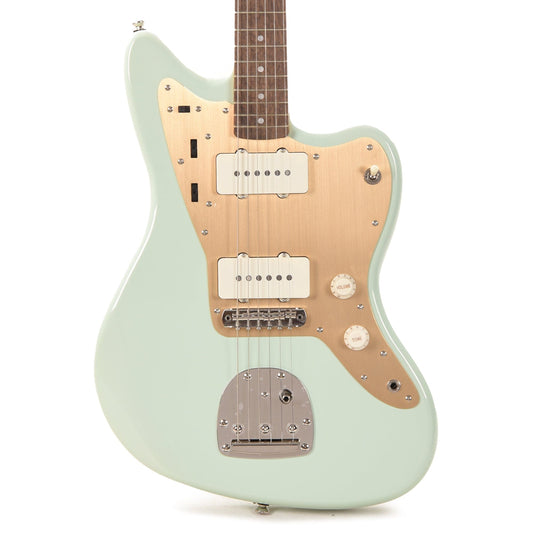 Squier Classic Vibe '60s Jazzmaster Surf Green w/Gold Anodized Pickguard Electric Guitars / Solid Body