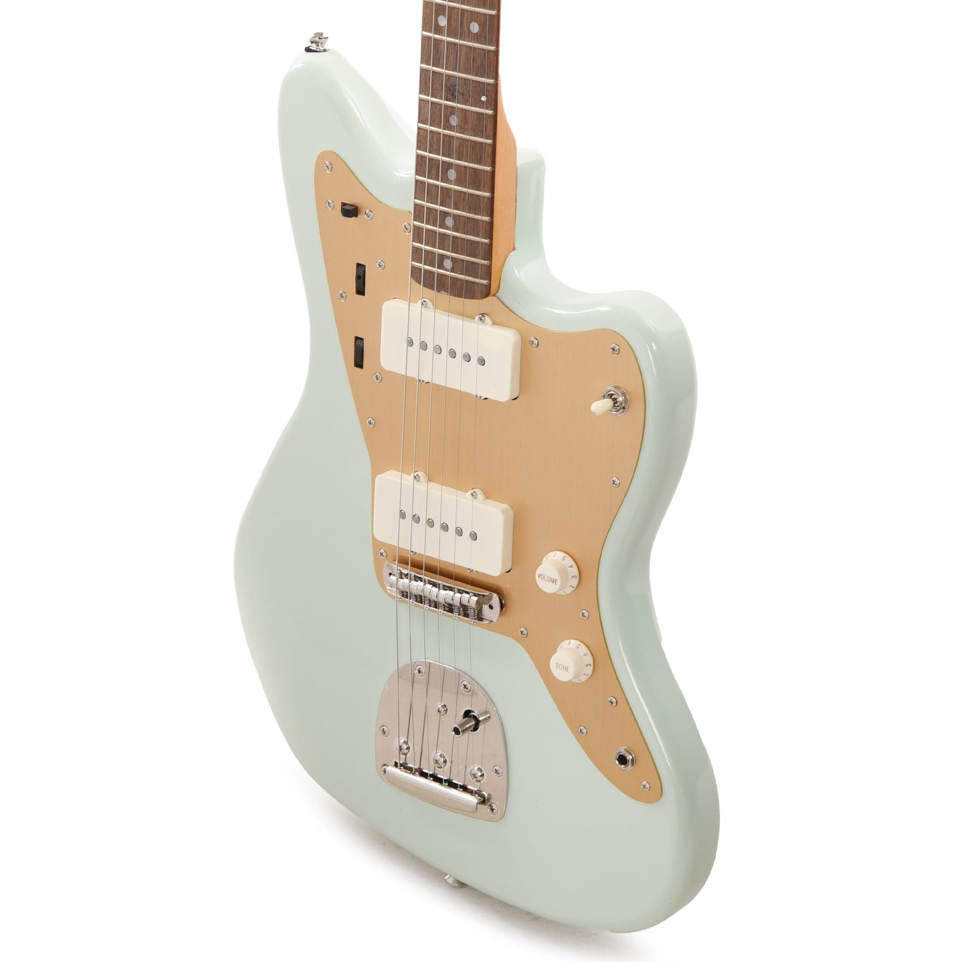 Squier Classic Vibe '60s Jazzmaster Surf Green w/Gold Anodized Pickguard Electric Guitars / Solid Body