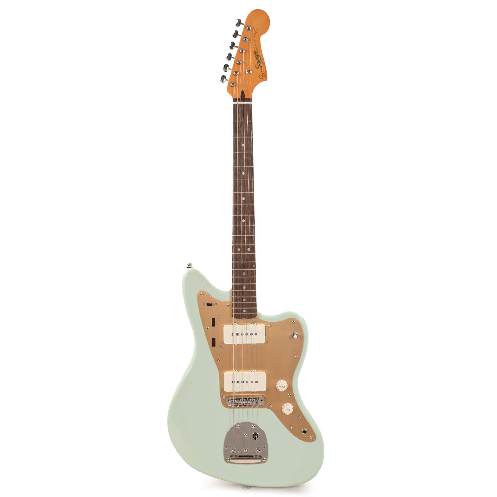 Squier Classic Vibe '60s Jazzmaster Surf Green w/Gold Anodized Pickguard Electric Guitars / Solid Body