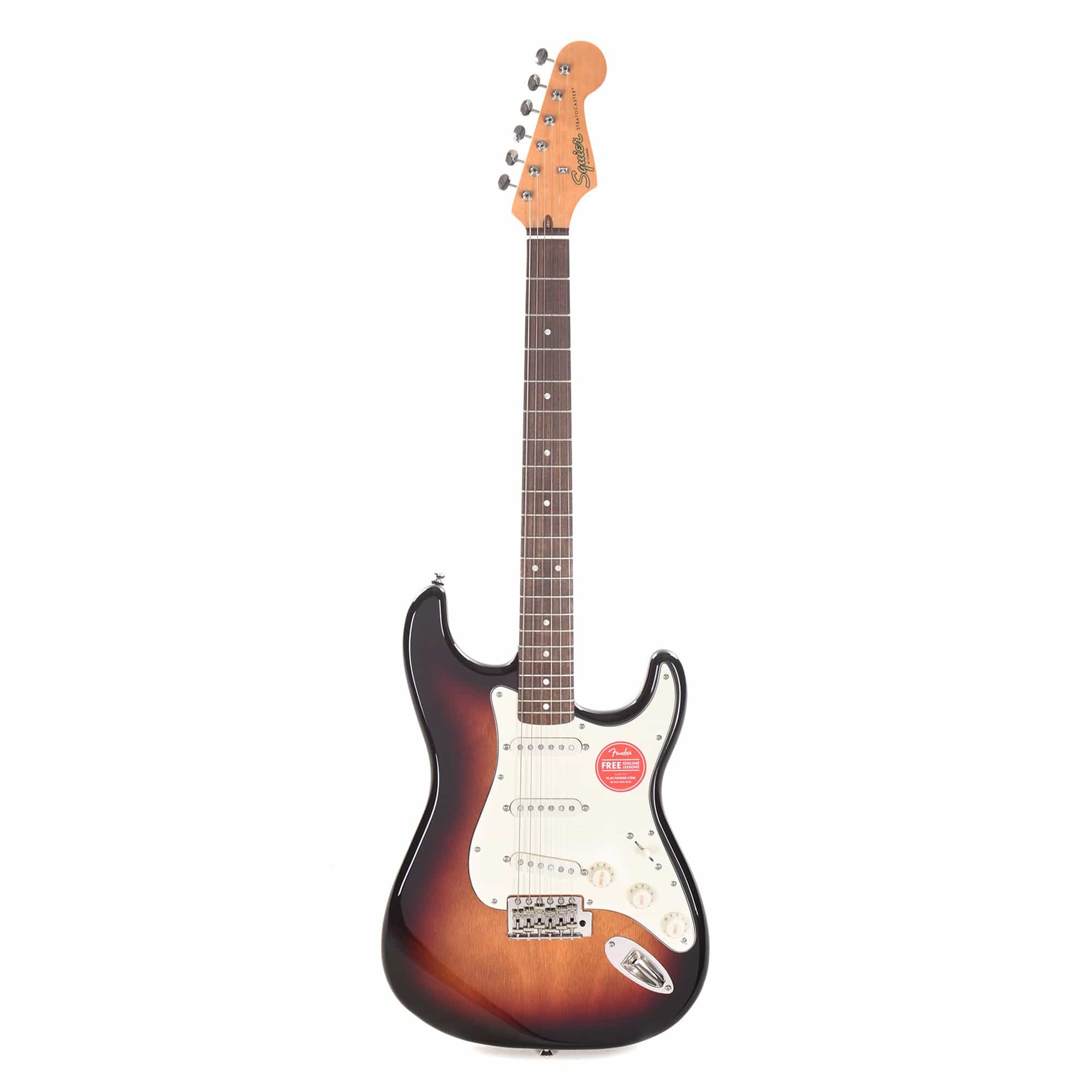 Squier Classic Vibe '60s Stratocaster 3-Tone Sunburst Electric Guitars / Solid Body