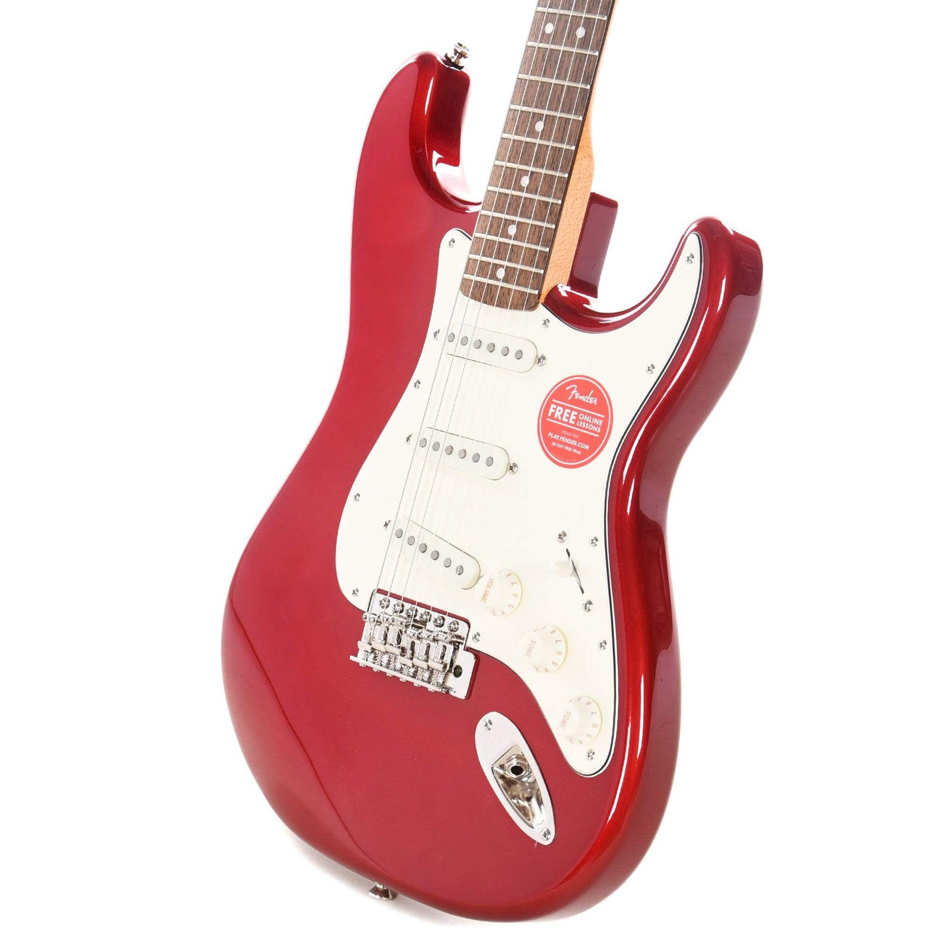 Squier Classic Vibe '60s Stratocaster Candy Apple Red Electric Guitars / Solid Body