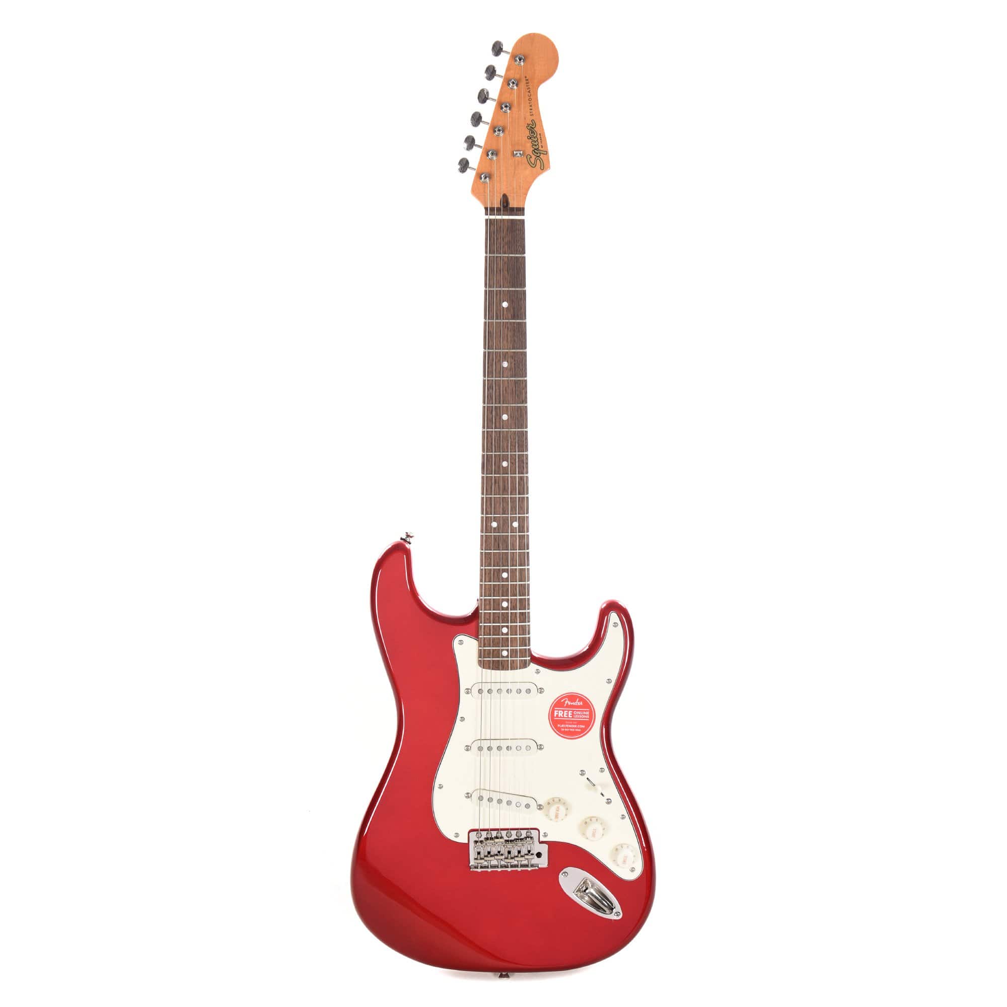 Squier Classic Vibe '60s Stratocaster Candy Apple Red Electric Guitars / Solid Body