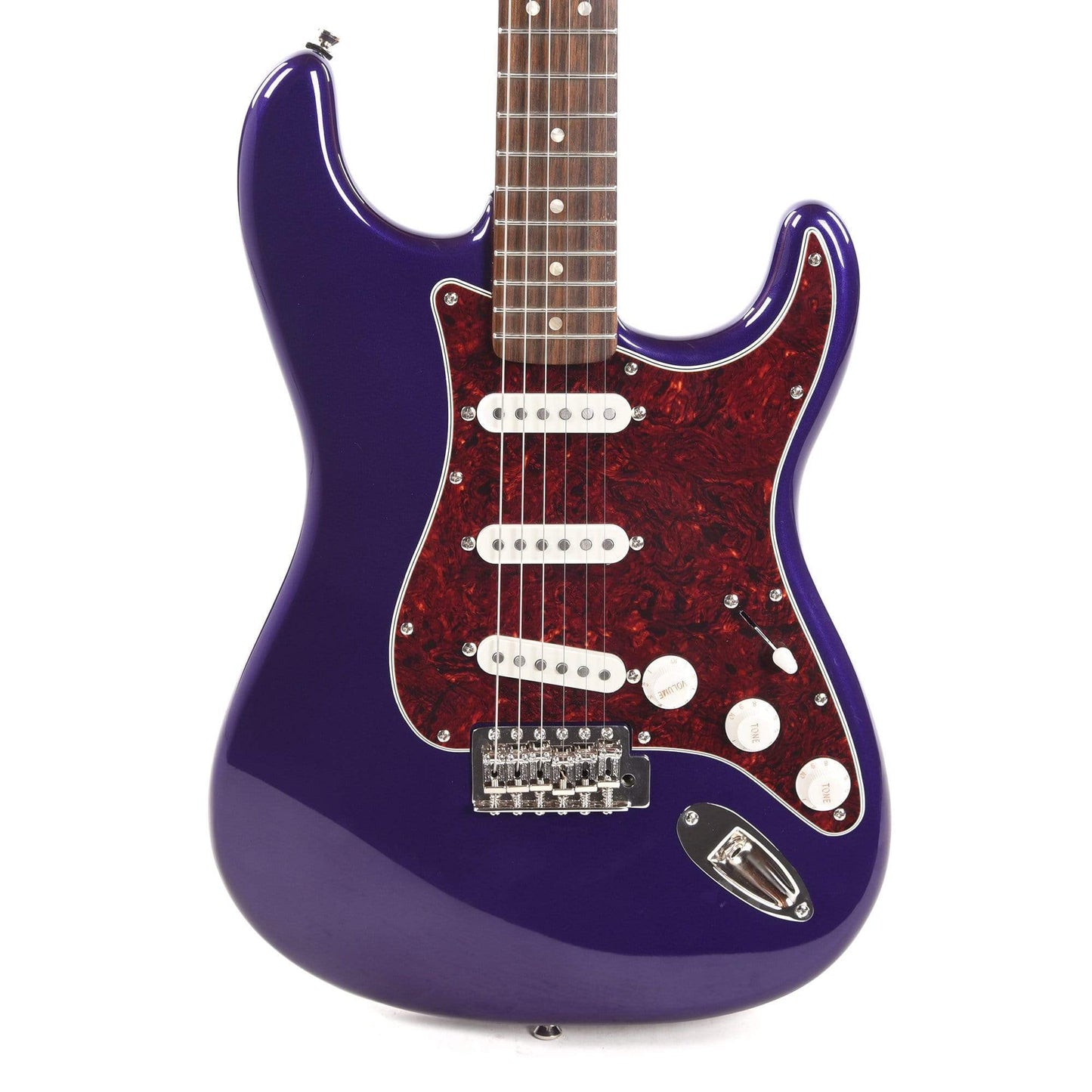 Squier Classic Vibe '60s Stratocaster Purple Metallic w/4-Ply Tortoise Pickguard Electric Guitars / Solid Body