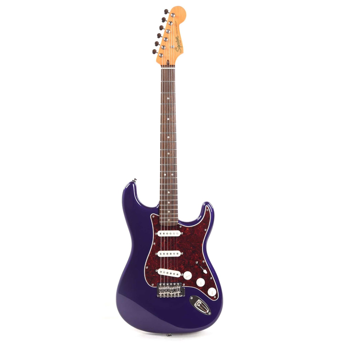 Squier Classic Vibe '60s Stratocaster Purple Metallic w/4-Ply Tortoise Pickguard Electric Guitars / Solid Body