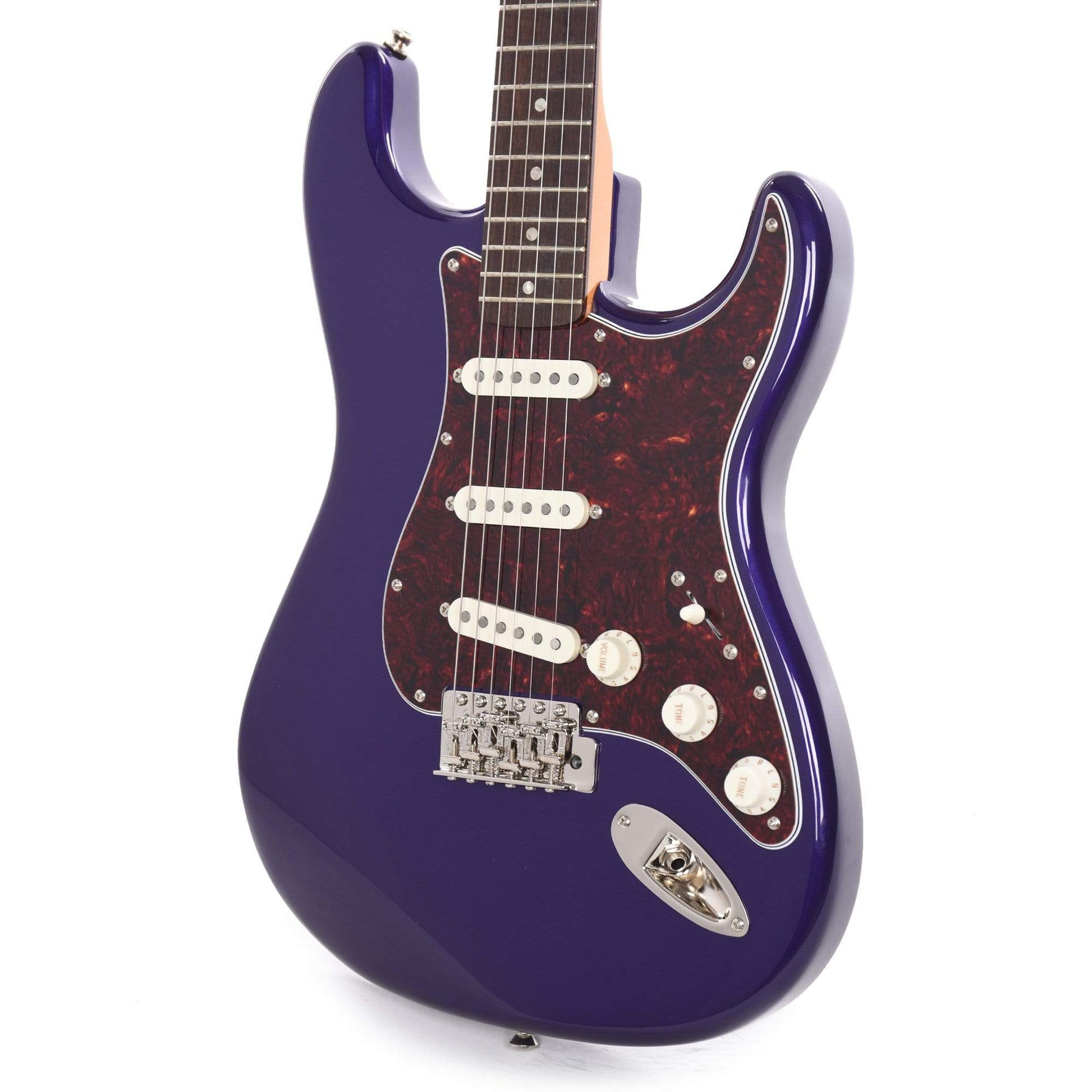 Squier Classic Vibe '60s Stratocaster Purple Metallic w/4-Ply Tortoise Pickguard Electric Guitars / Solid Body