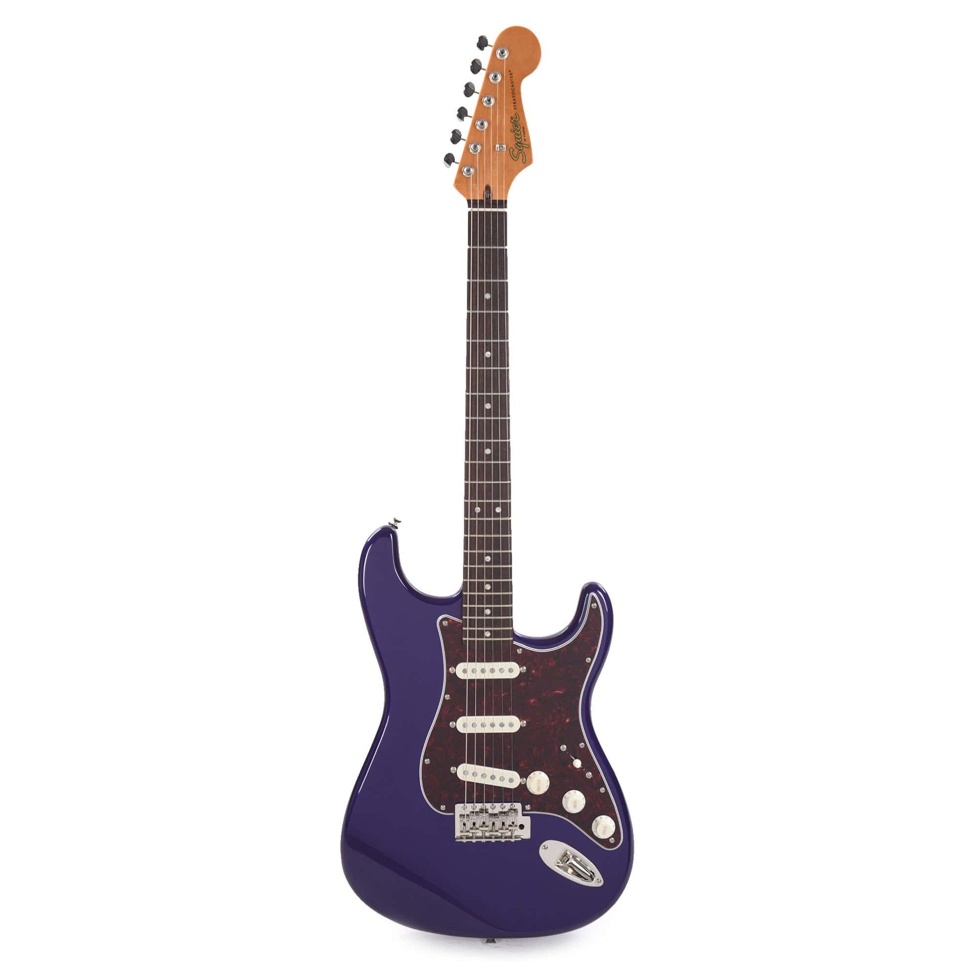 Squier Classic Vibe '60s Stratocaster Purple Metallic w/4-Ply Tortoise Pickguard Electric Guitars / Solid Body