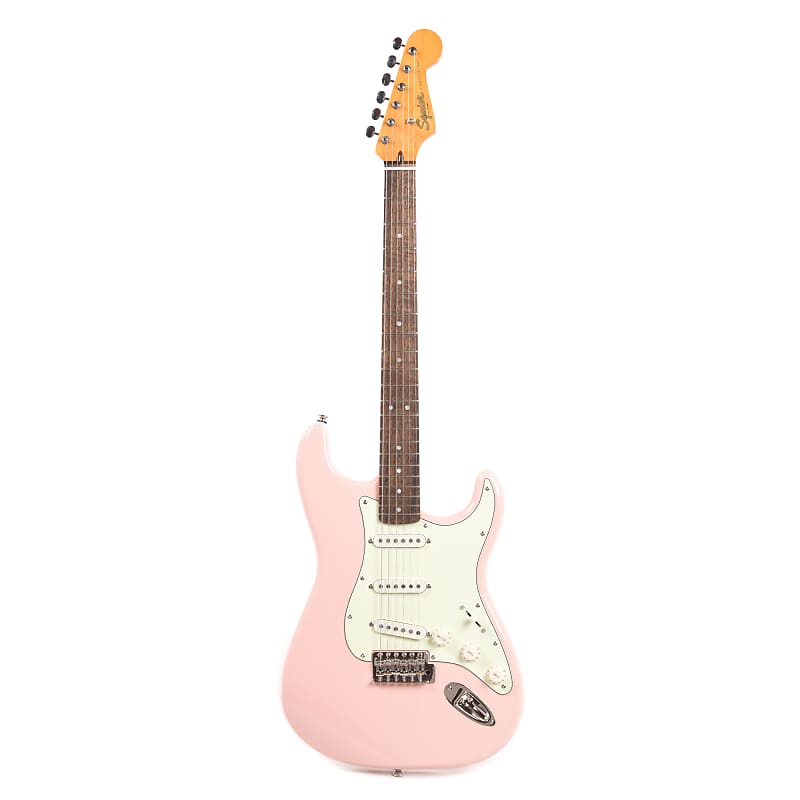 Squier Classic Vibe '60s Stratocaster Shell Pink w/Mint Pickguard Electric Guitars / Solid Body