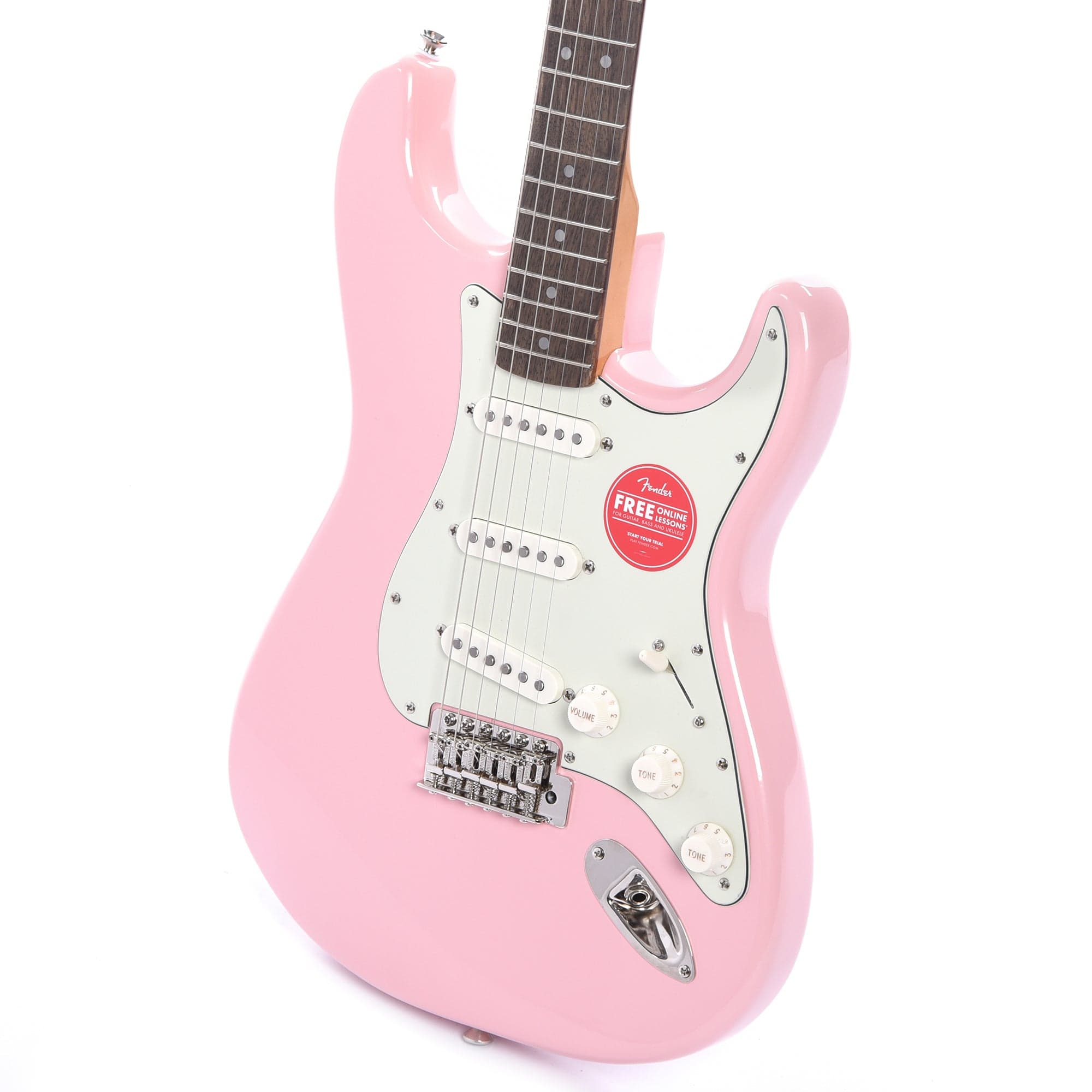 Squier Classic Vibe '60s Stratocaster Shell Pink w/Mint Pickguard Electric Guitars / Solid Body