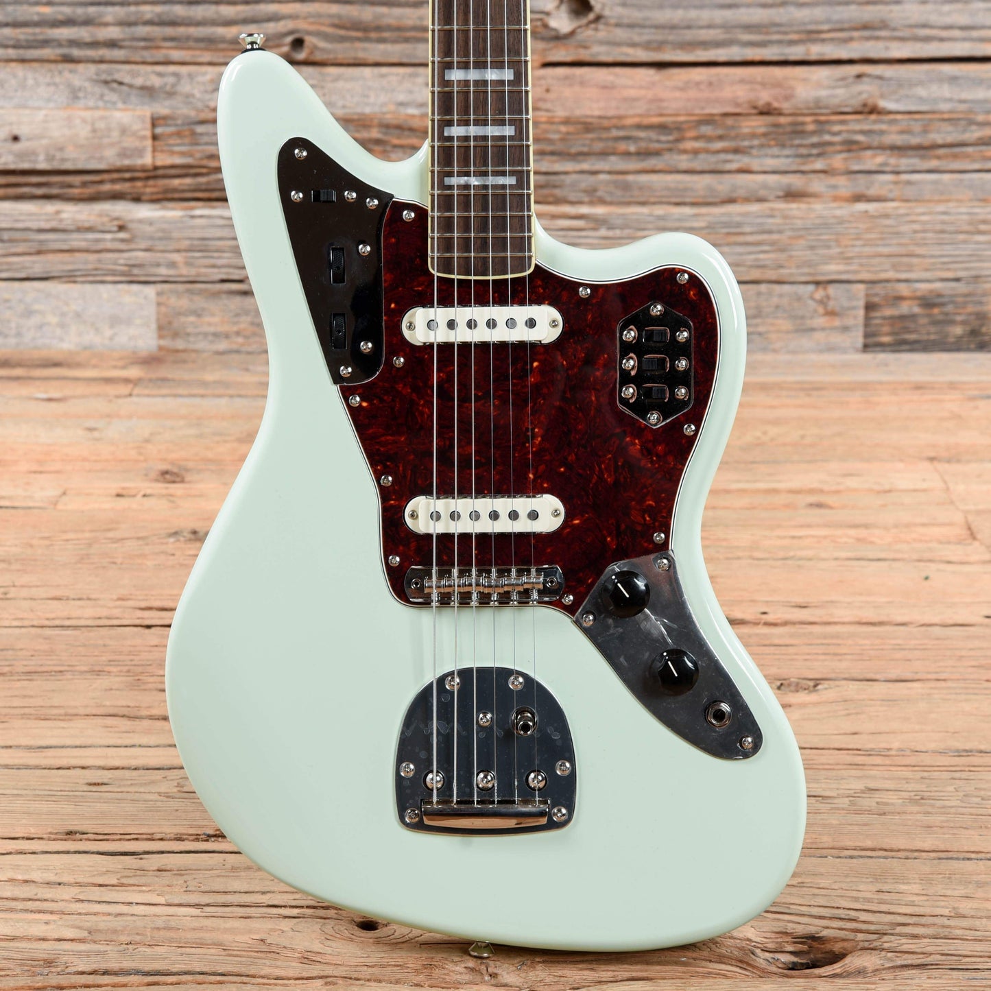 Squier Classic Vibe 70s Jaguar Surf Green Electric Guitars / Solid Body