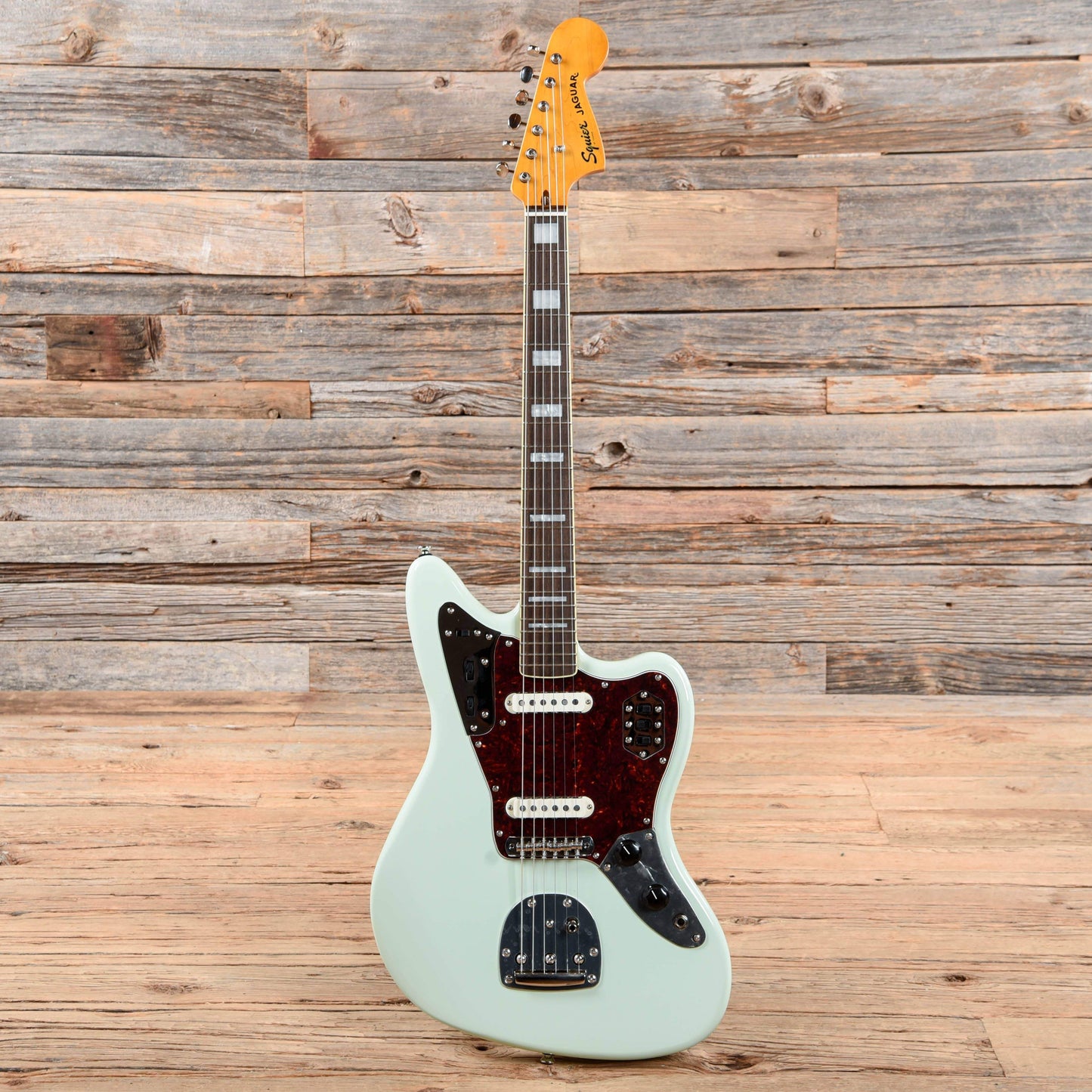 Squier Classic Vibe 70s Jaguar Surf Green Electric Guitars / Solid Body