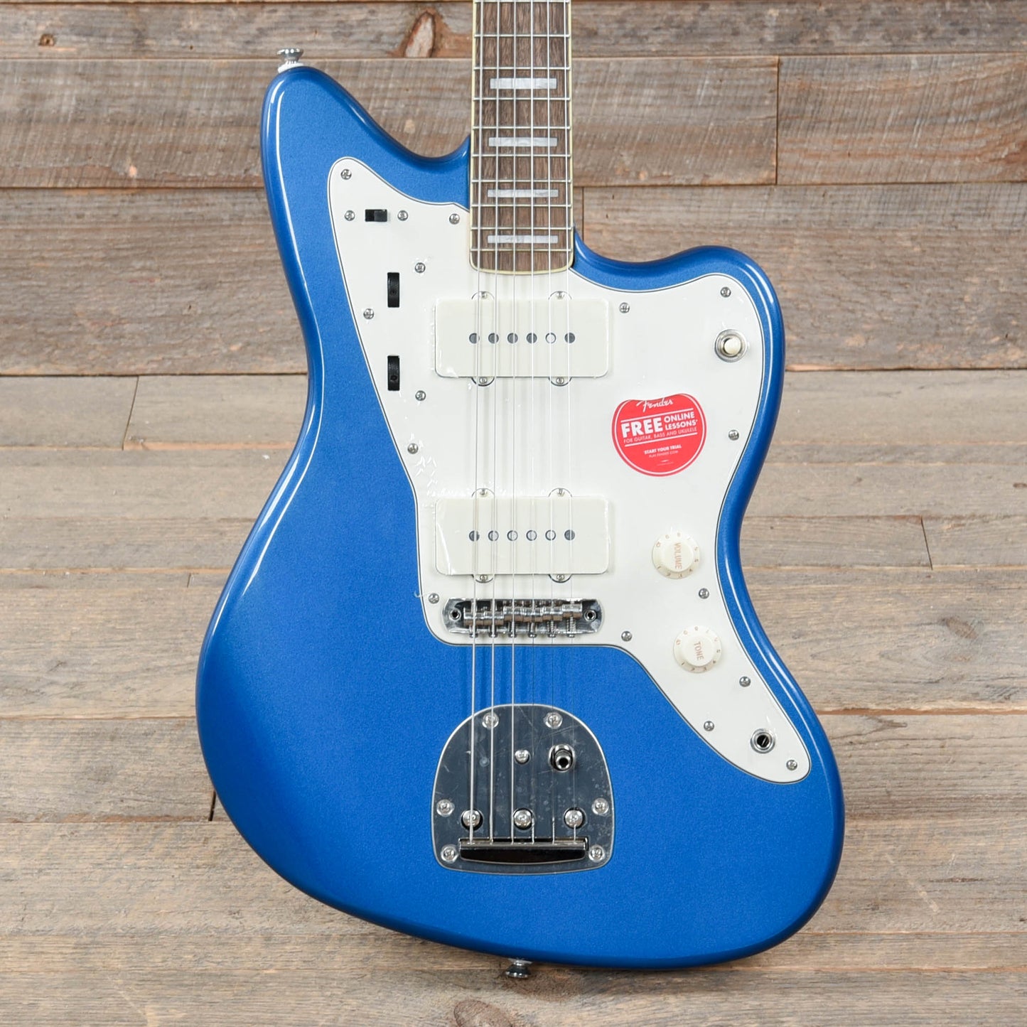 Squier Classic Vibe '70s Jazzmaster Lake Placid Blue w/Matching Headcap Electric Guitars / Solid Body