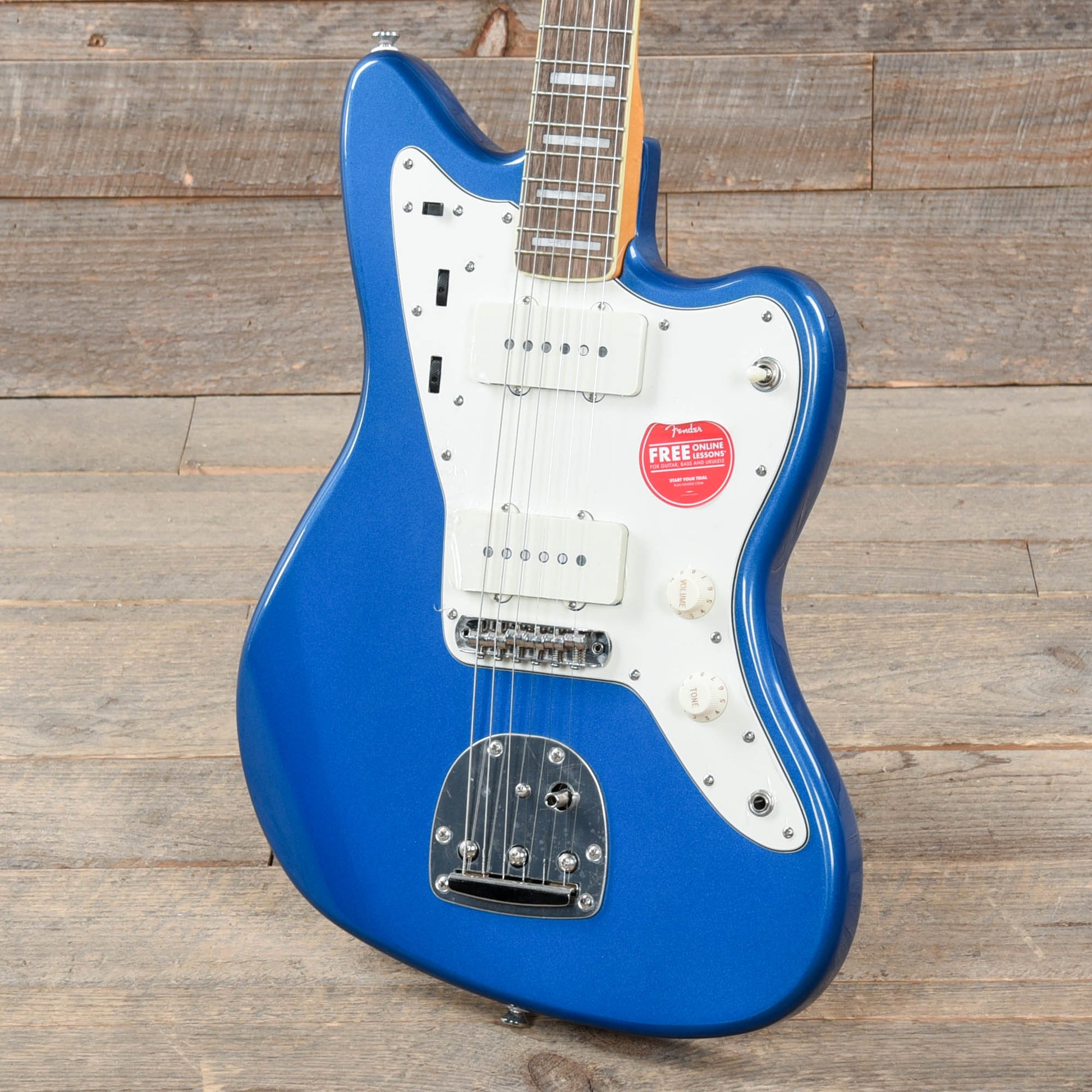 Squier Classic Vibe '70s Jazzmaster Lake Placid Blue w/Matching Headcap Electric Guitars / Solid Body