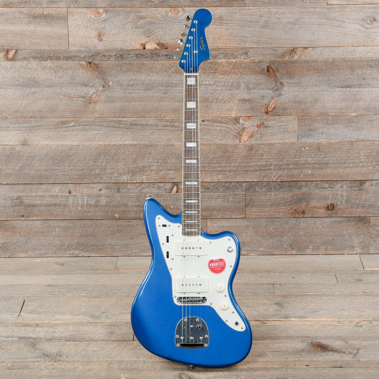 Squier Classic Vibe '70s Jazzmaster Lake Placid Blue w/Matching Headcap Electric Guitars / Solid Body