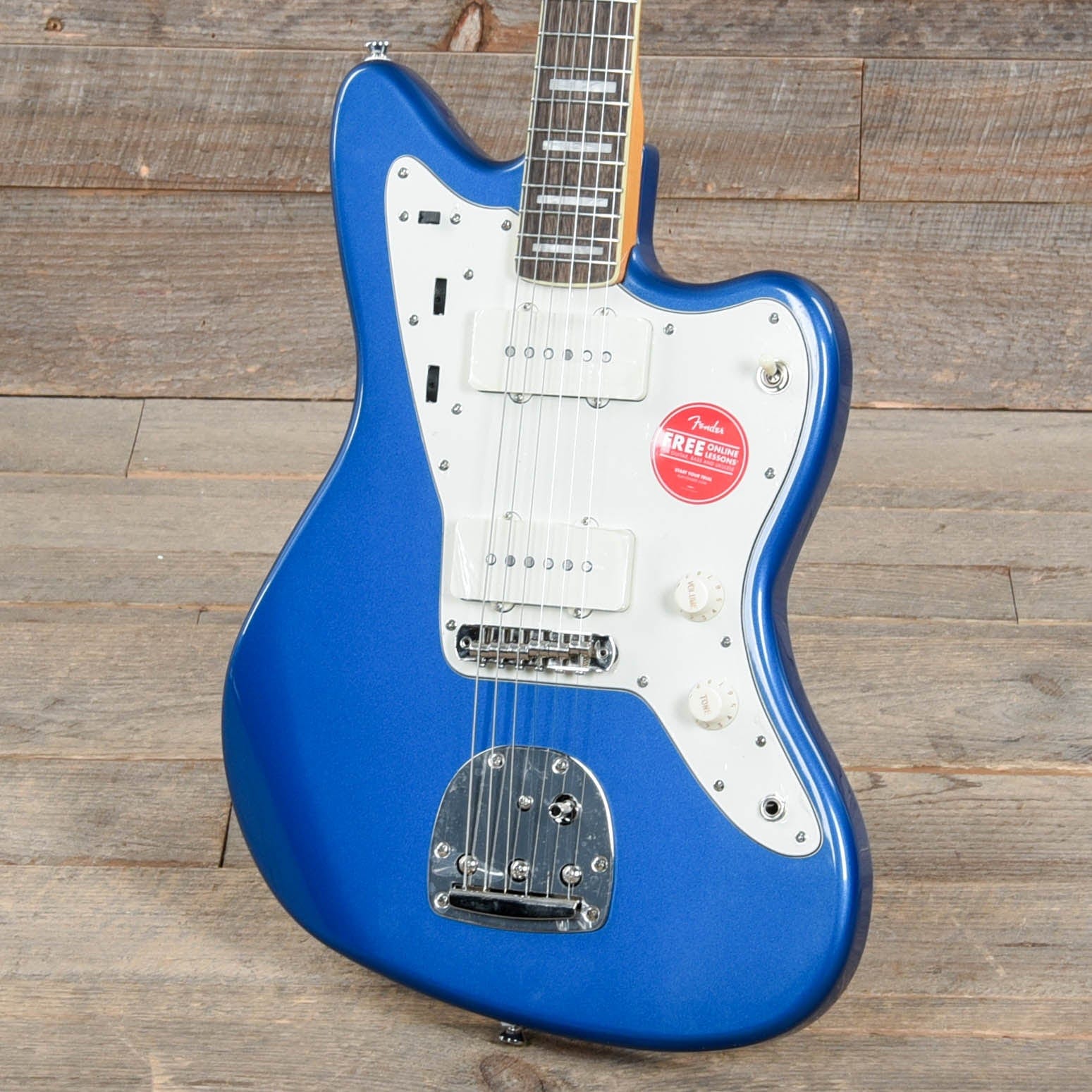 Squier Classic Vibe '70s Jazzmaster Lake Placid Blue w/Matching Headcap Electric Guitars / Solid Body