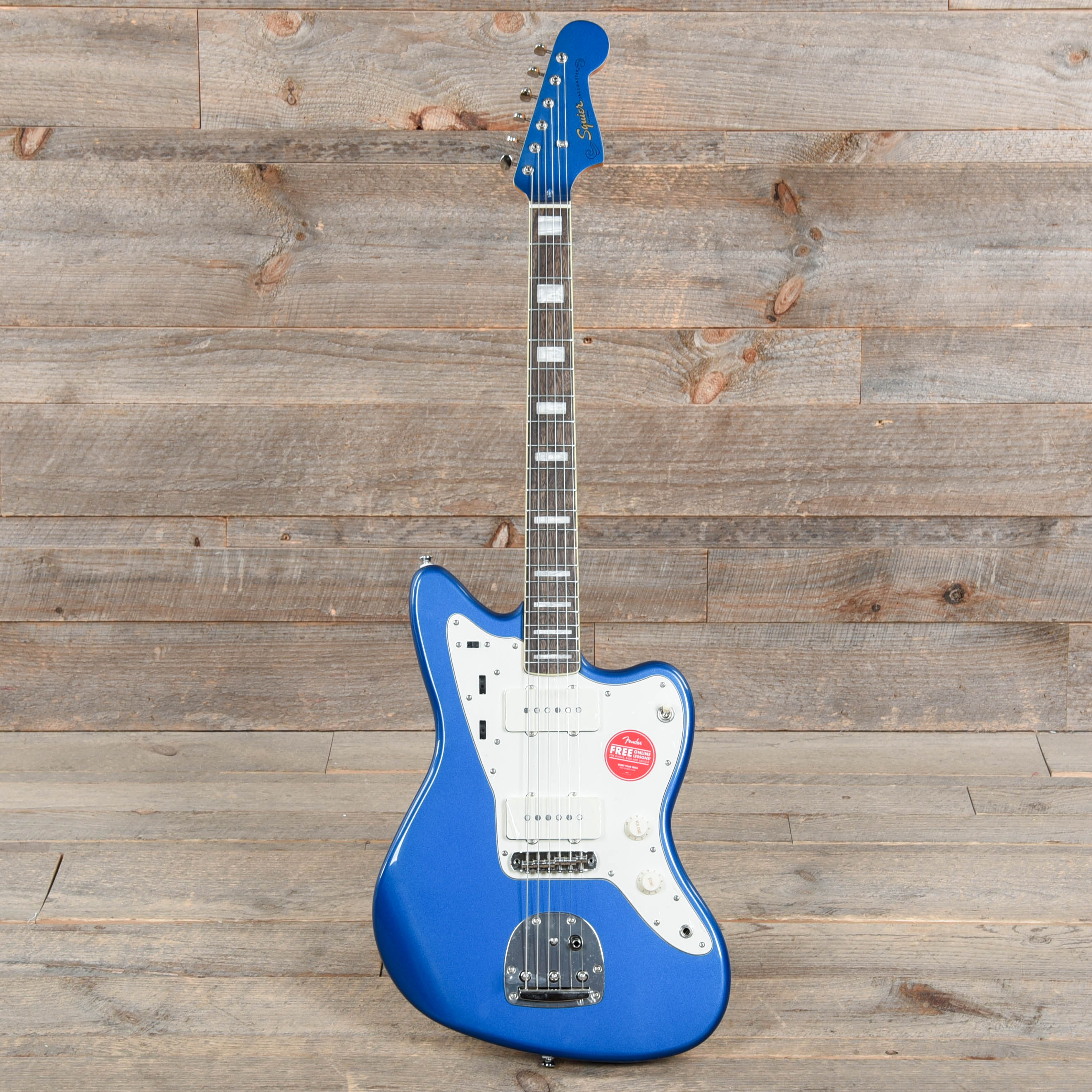 Squier Classic Vibe '70s Jazzmaster Lake Placid Blue w/Matching Headcap Electric Guitars / Solid Body