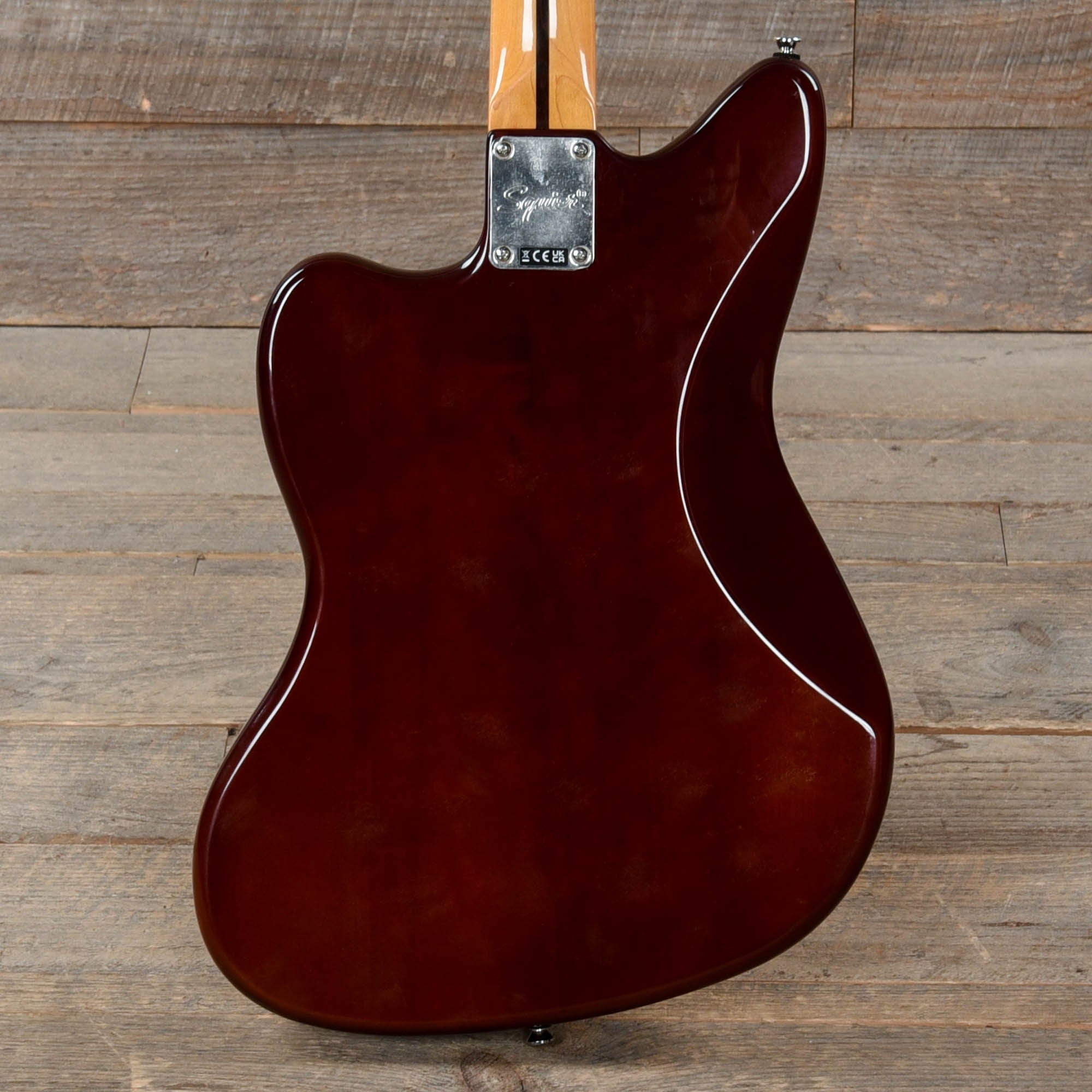 Squier Classic Vibe 70s Jazzmaster Maple Neck Walnut w/Black Blocks/Binding Electric Guitars / Solid Body