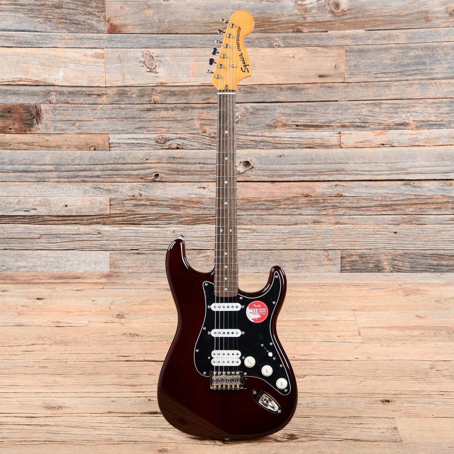 Squier Classic Vibe 70s Stratocaster HSS Walnut Electric Guitars / Solid Body